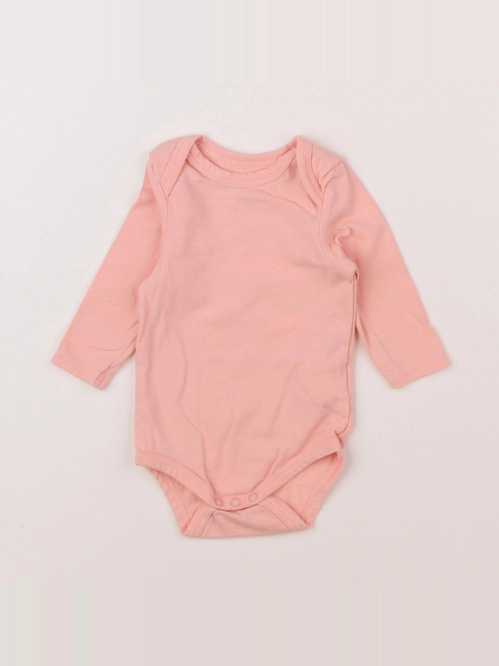 Tape à l'oeil - body rose - 3 mois