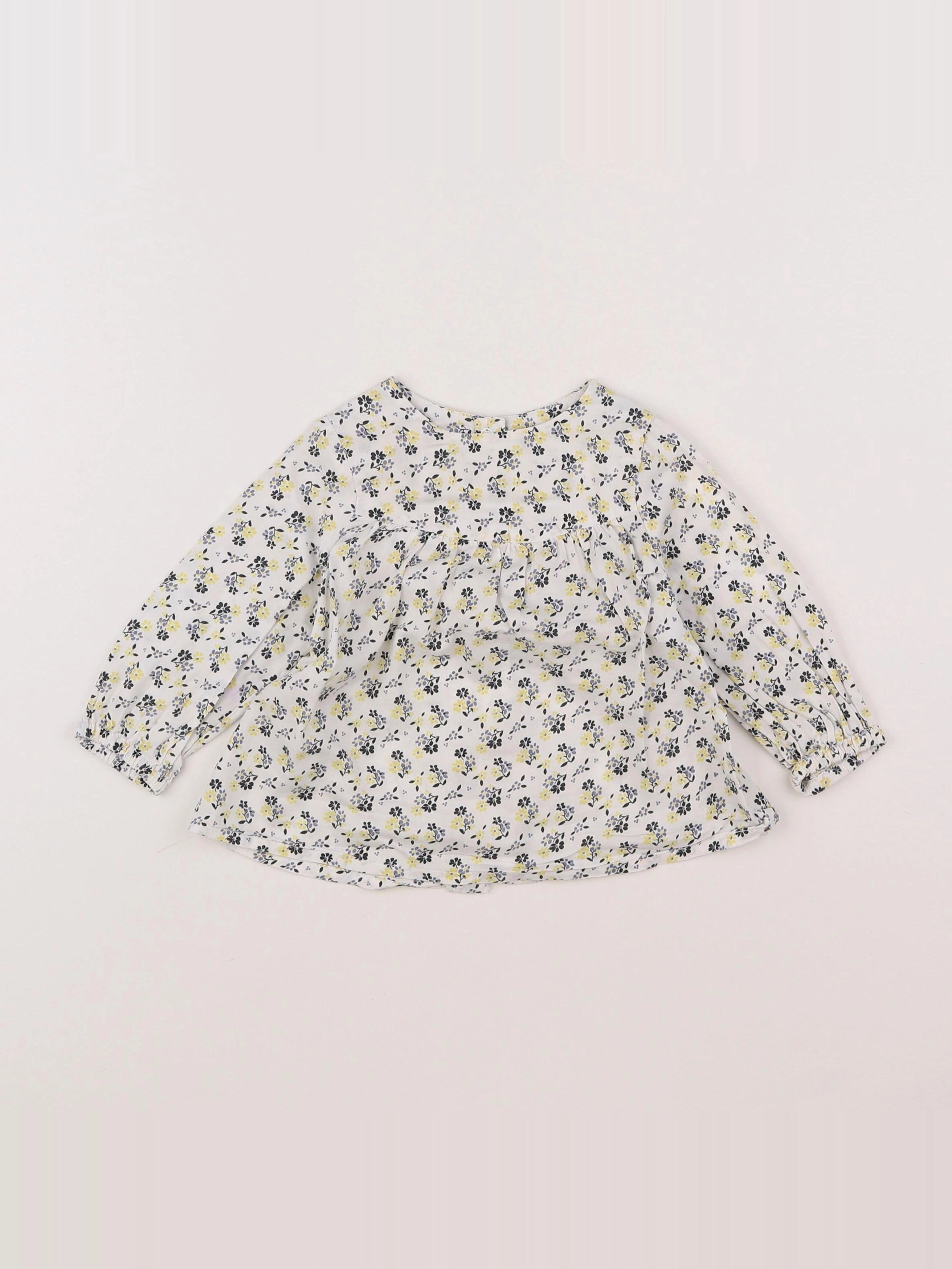 Tape à l'oeil - blouse multicolore - 12 mois