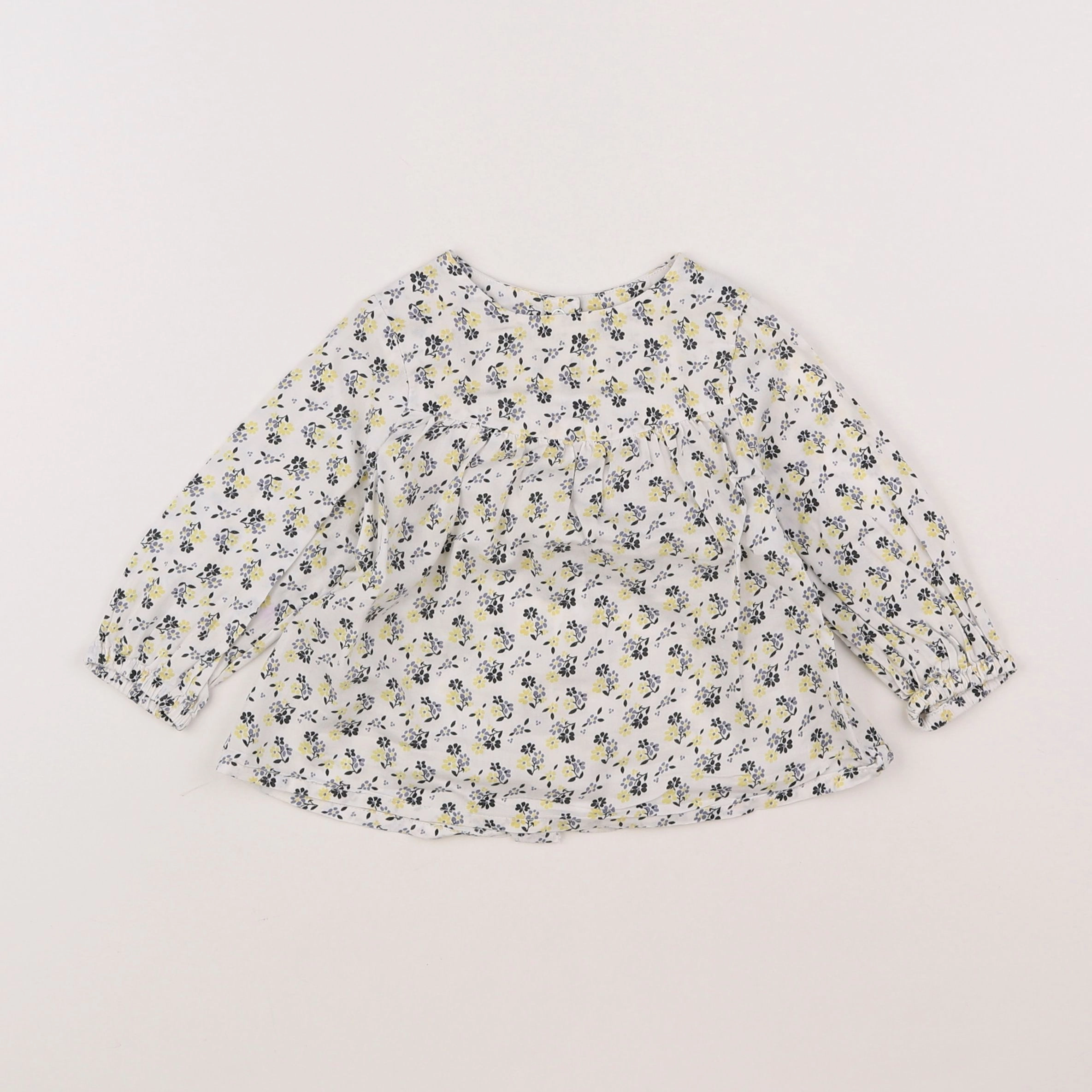 Tape à l'oeil - blouse multicolore - 12 mois