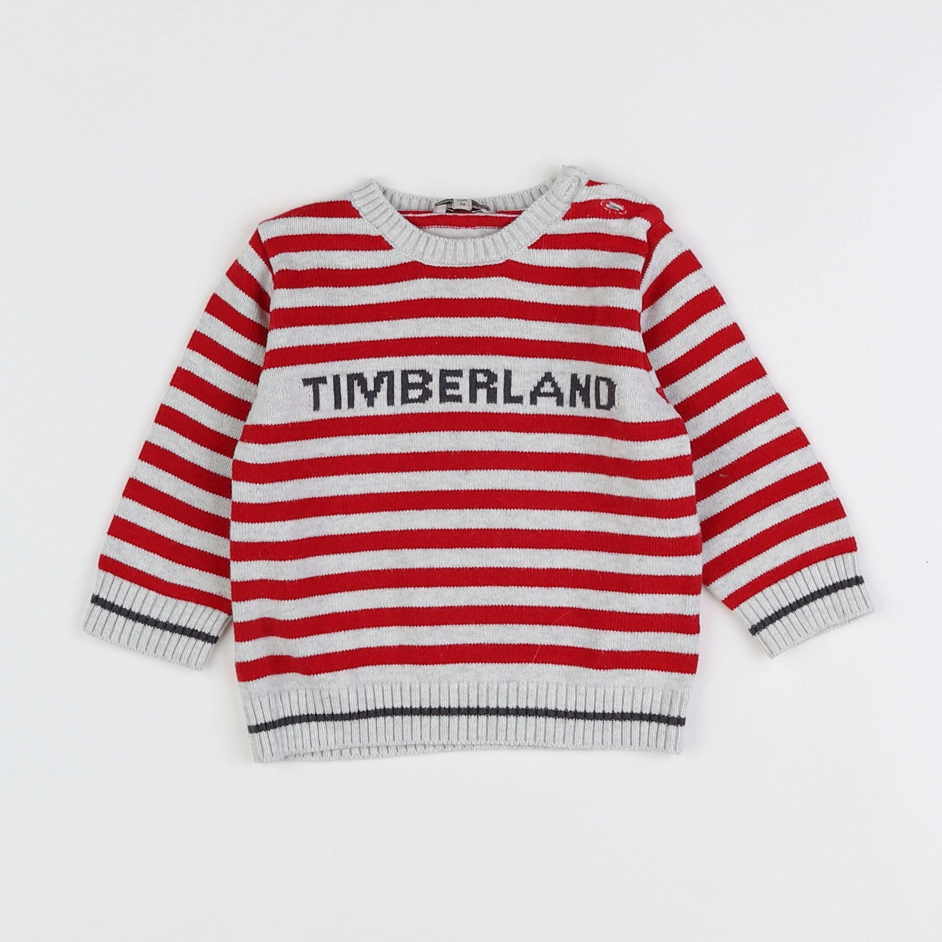 Timberland - pull rouge - 12 mois