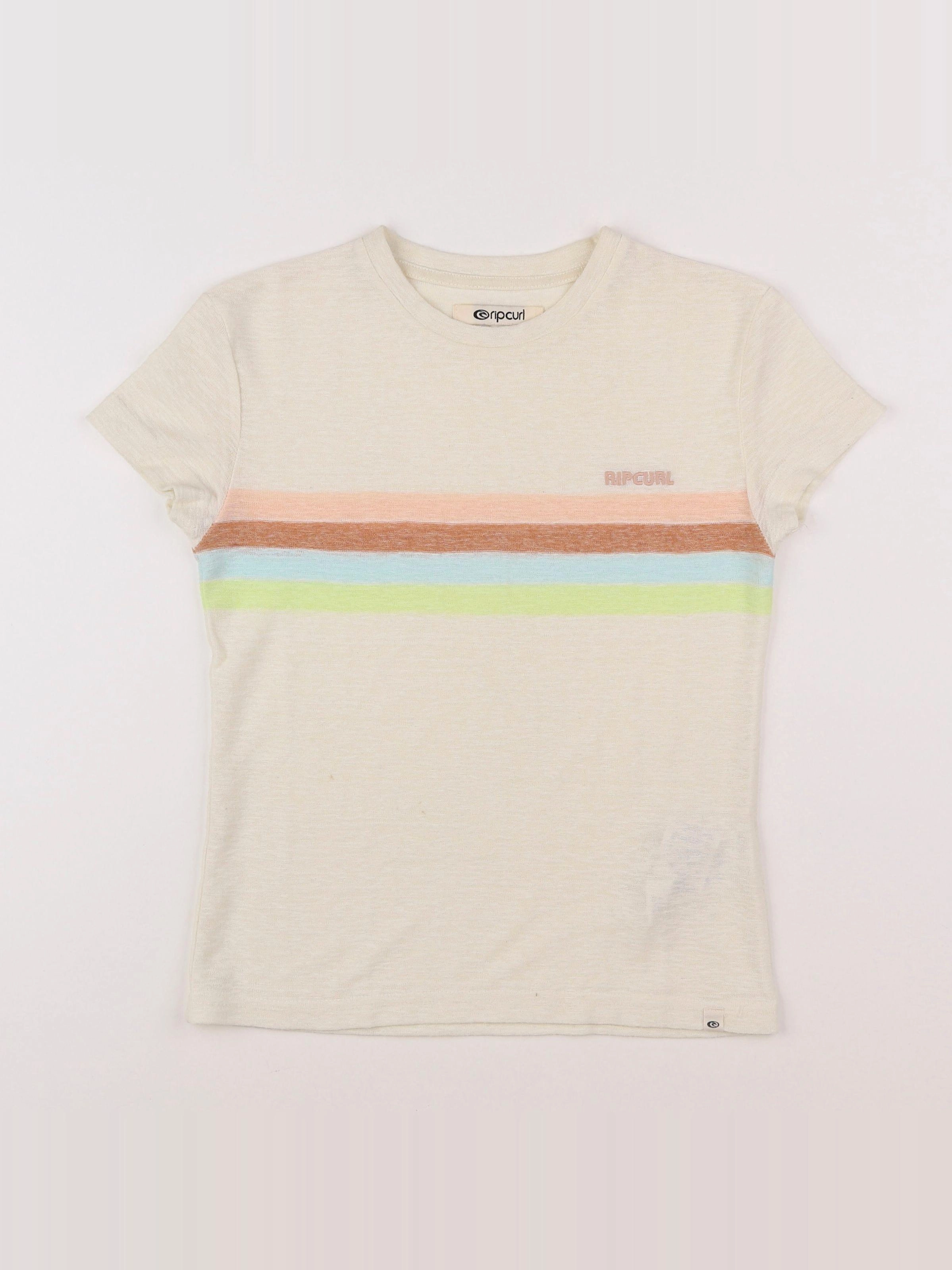 Rip curl - tee-shirt beige - 10 ans
