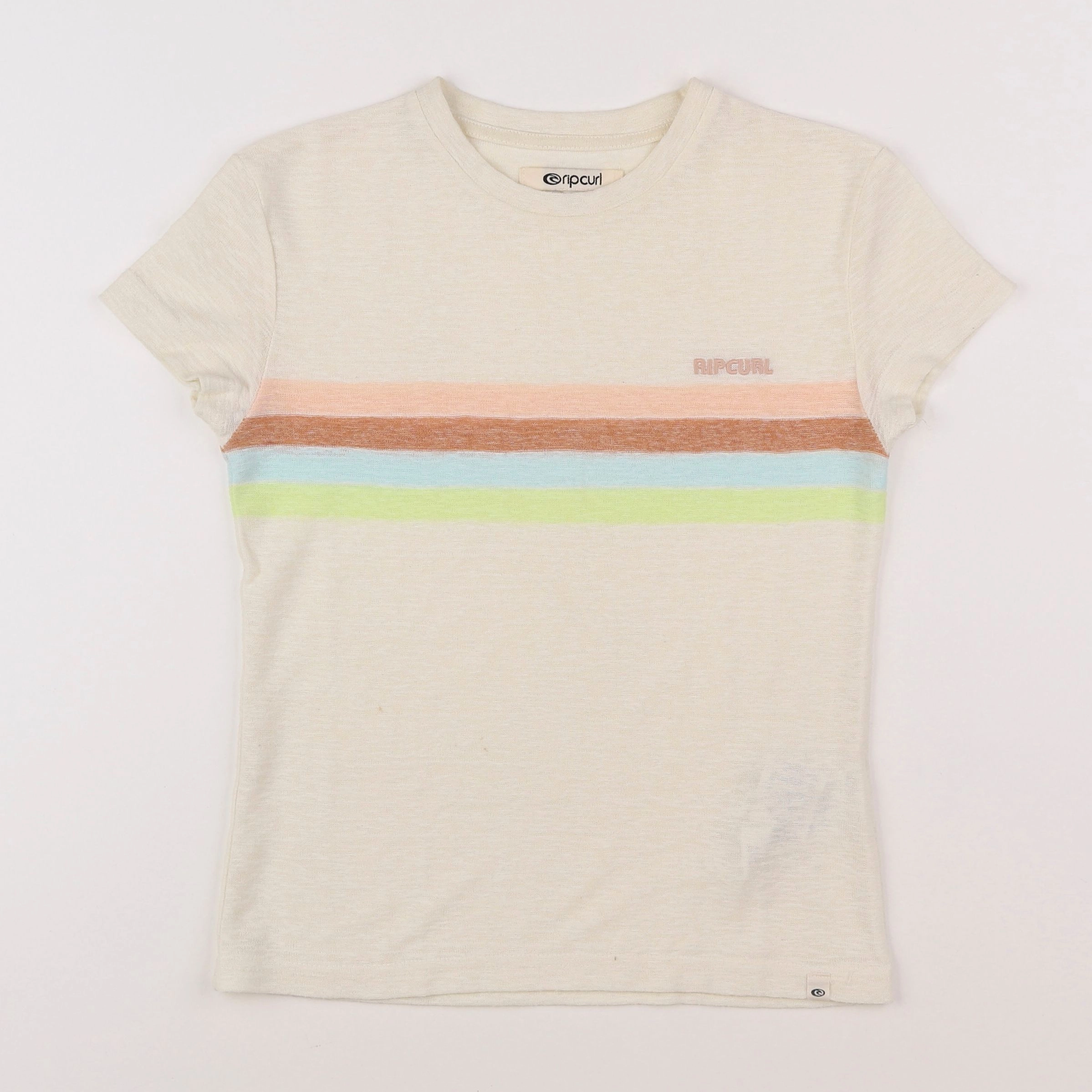 Rip curl - tee-shirt beige - 10 ans