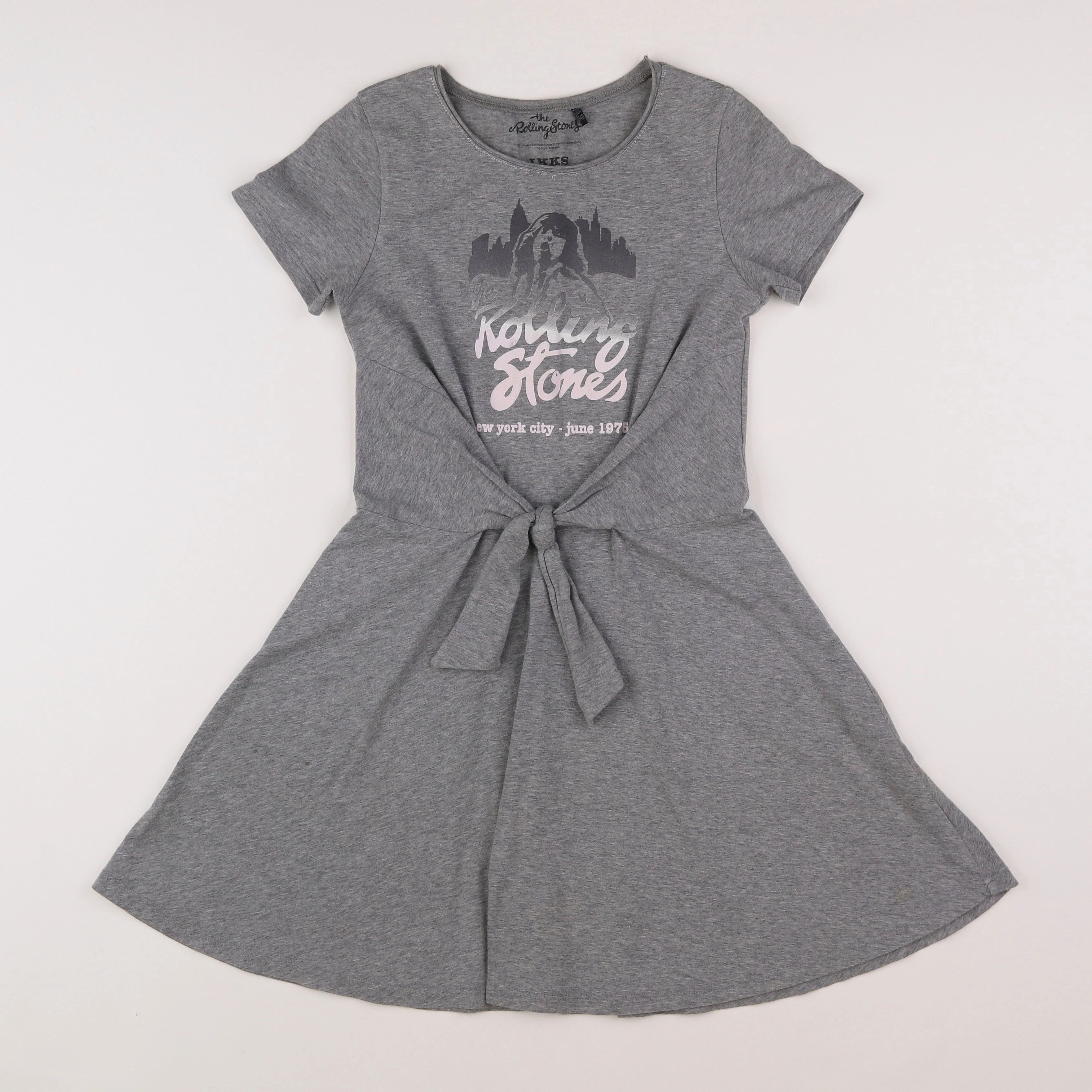 IKKS - robe gris - 10 ans