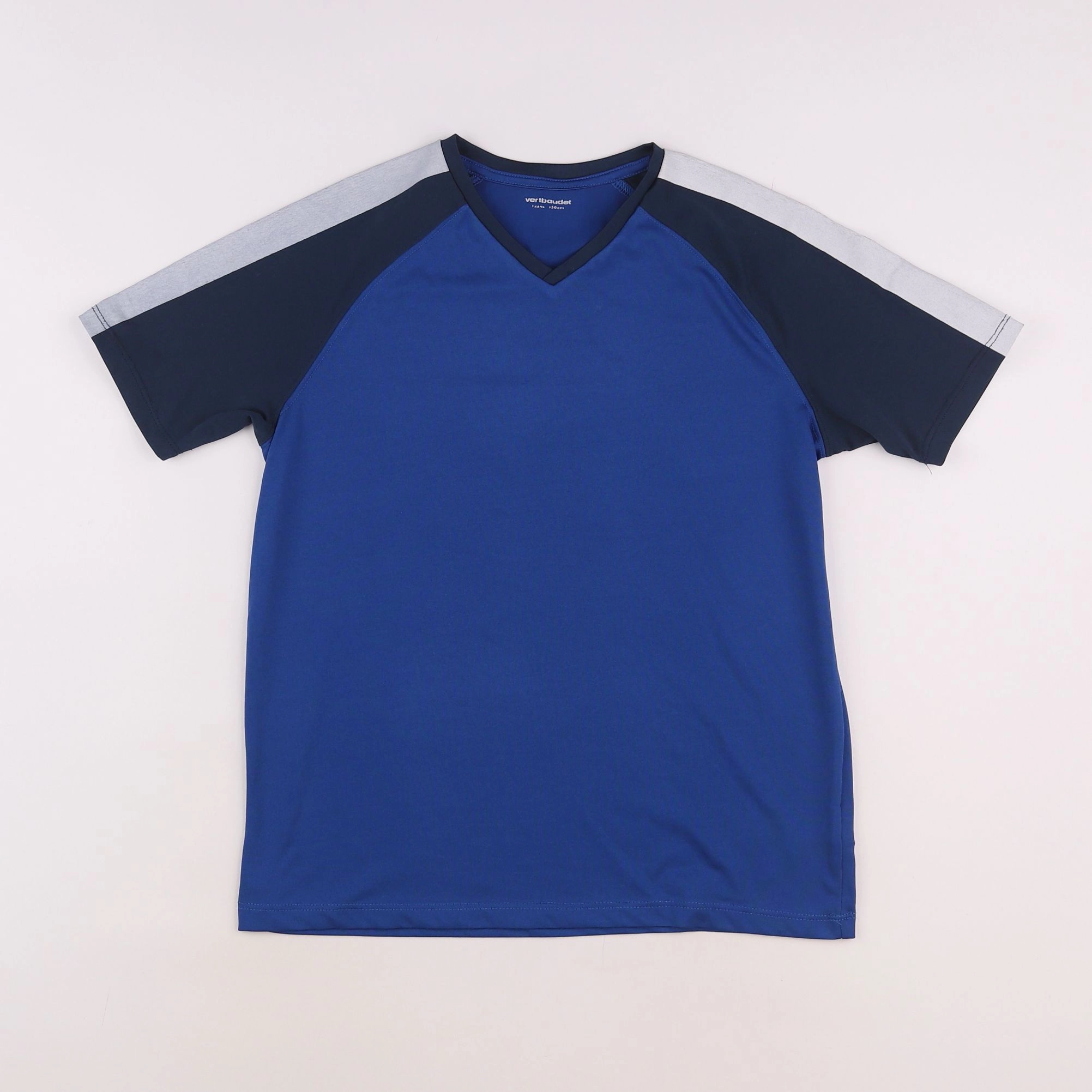 Vertbaudet - tee-shirt bleu - 14 ans