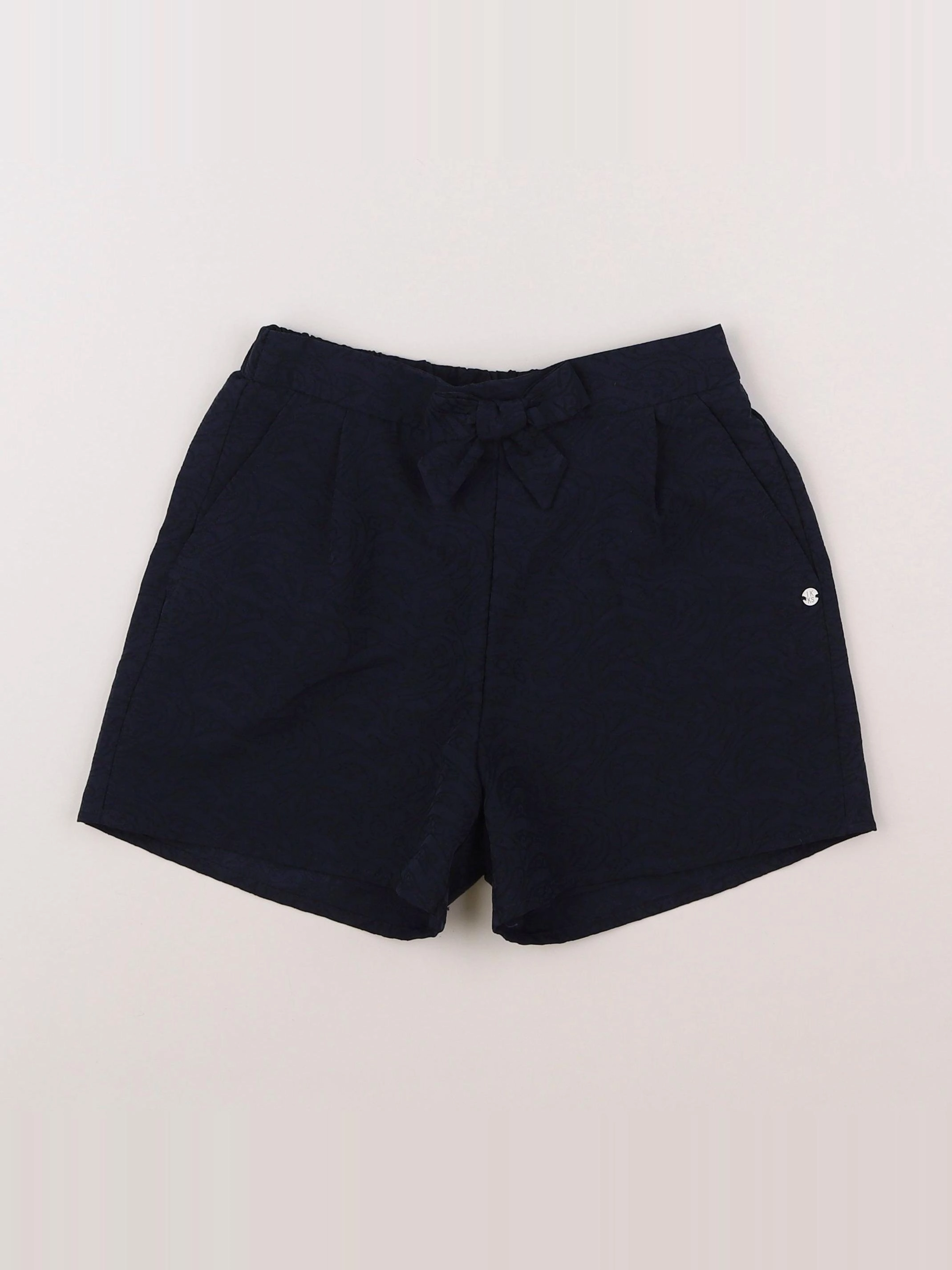 IKKS - short bleu - 8 ans