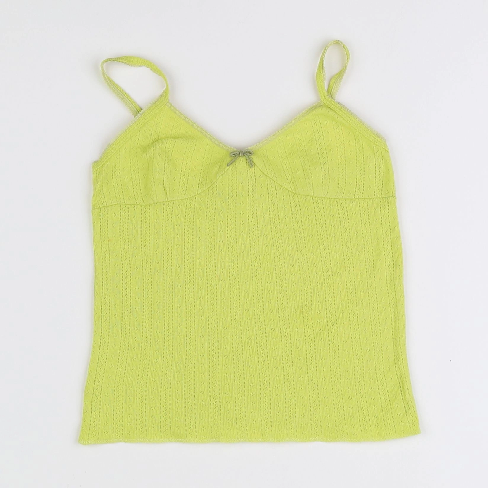 Bonpoint - maillot de corps jaune - 6 ans