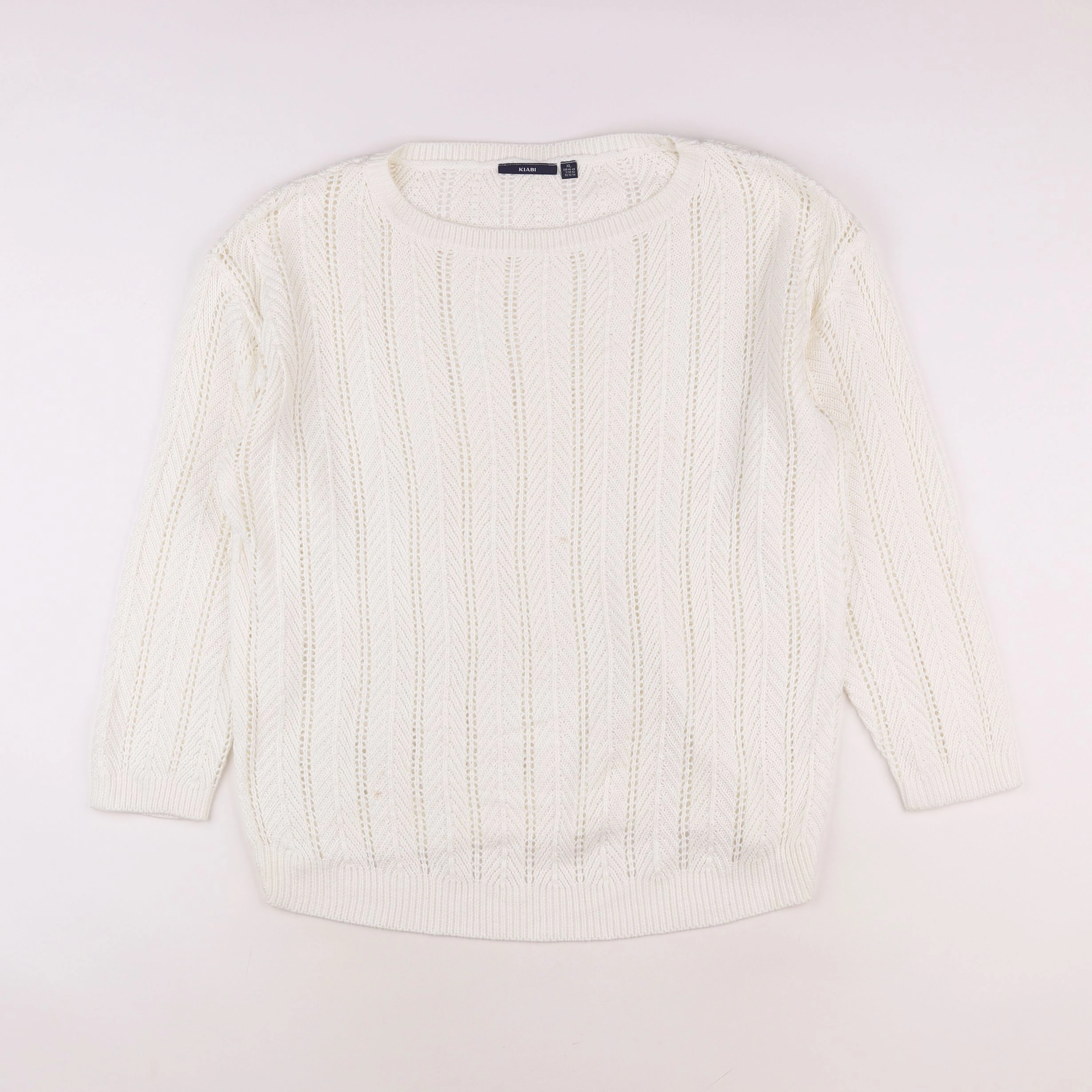 Kiabi - pull grossesse beige - 46 à 48