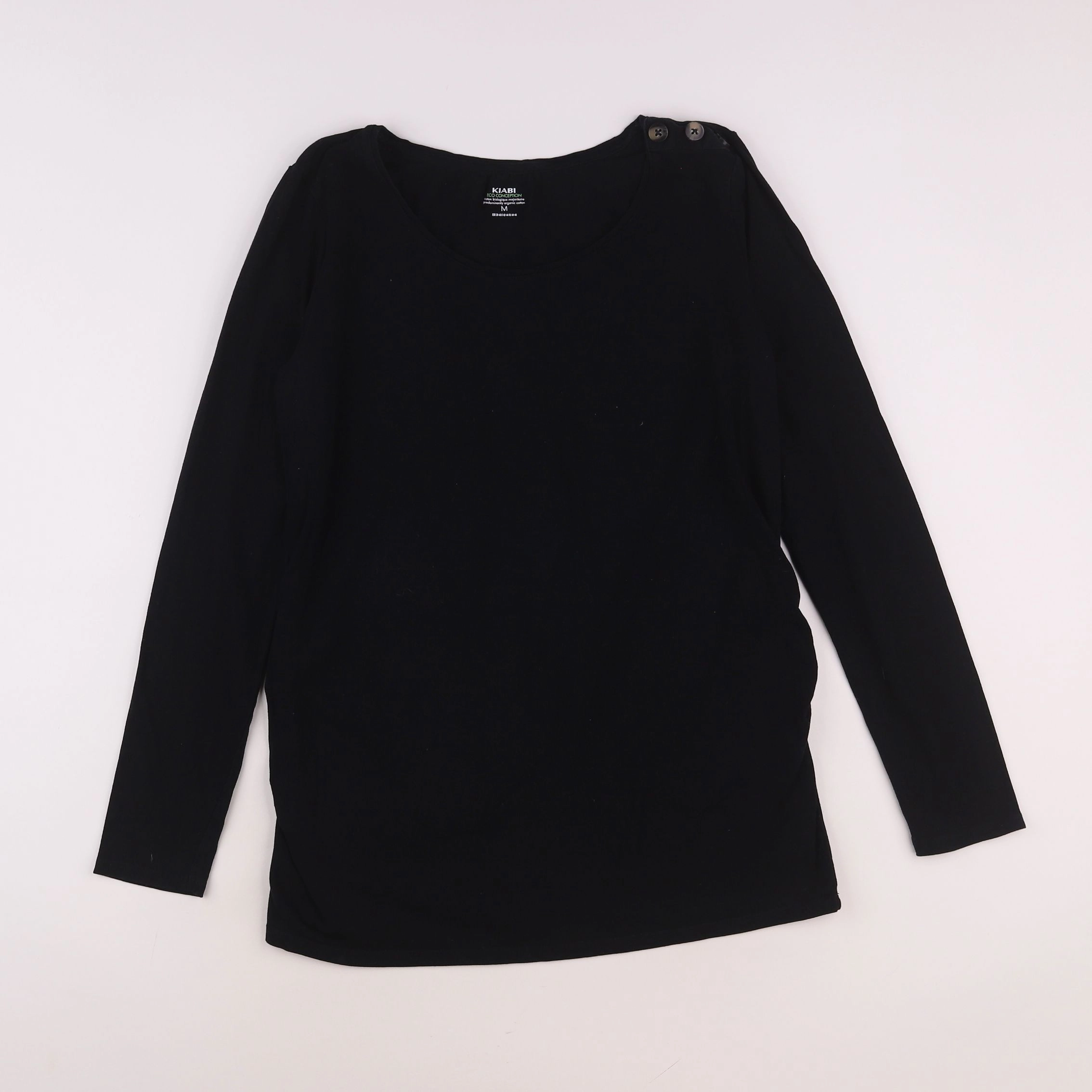 Kiabi - tee-shirt grossesse noir - 38 à 40