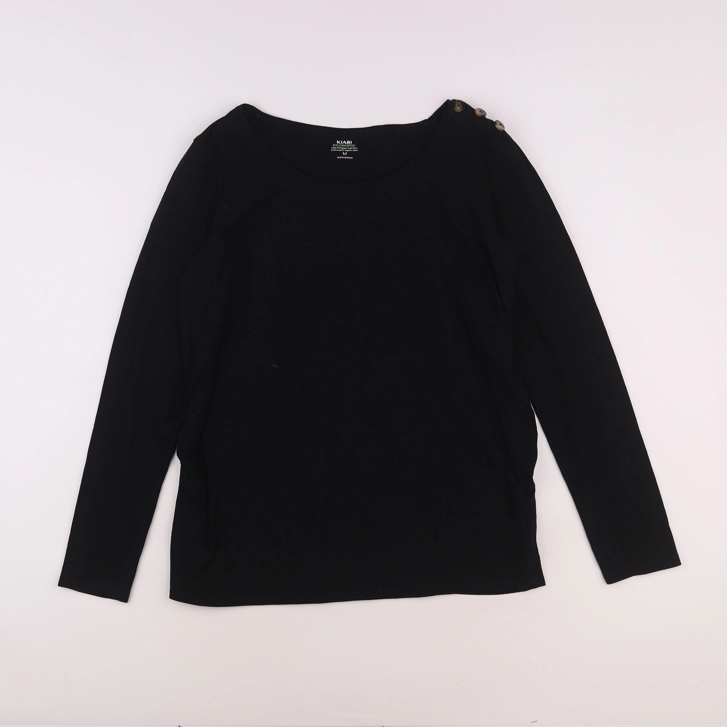 Kiabi - tee-shirt grossesse noir - 38 à 40