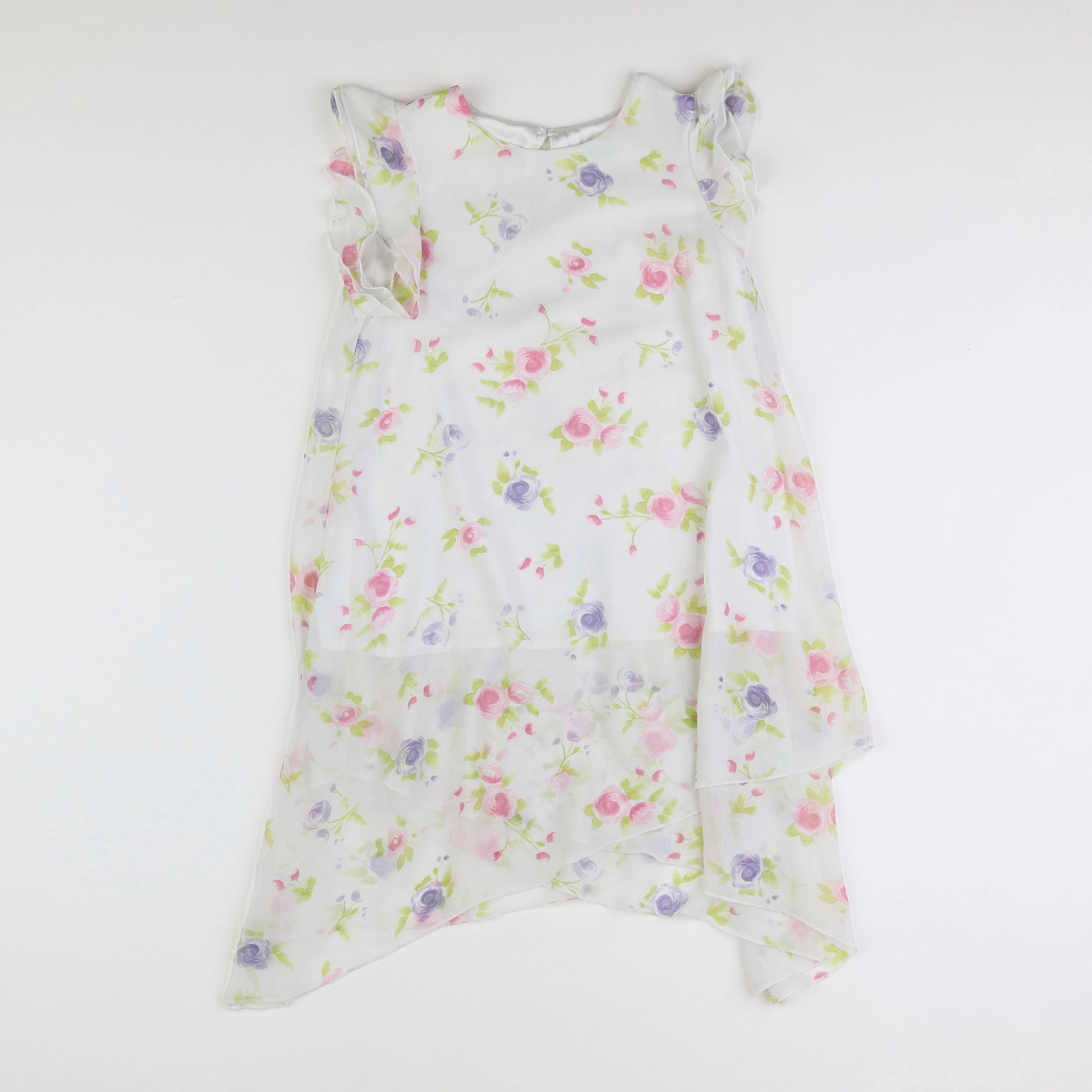 Benetton - robe multicolore - 8 ans