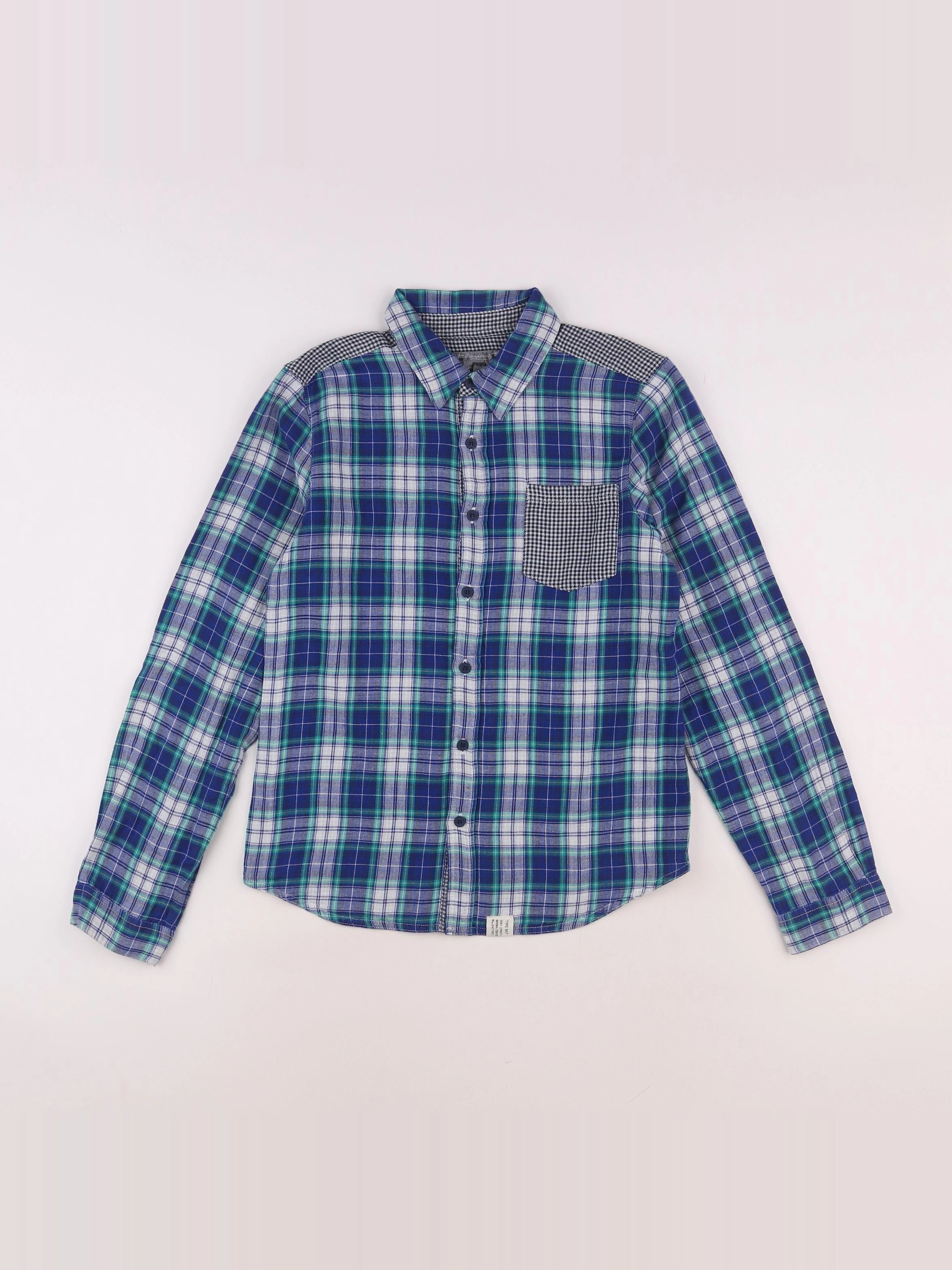 Bonpoint - chemise bleu - 12 ans