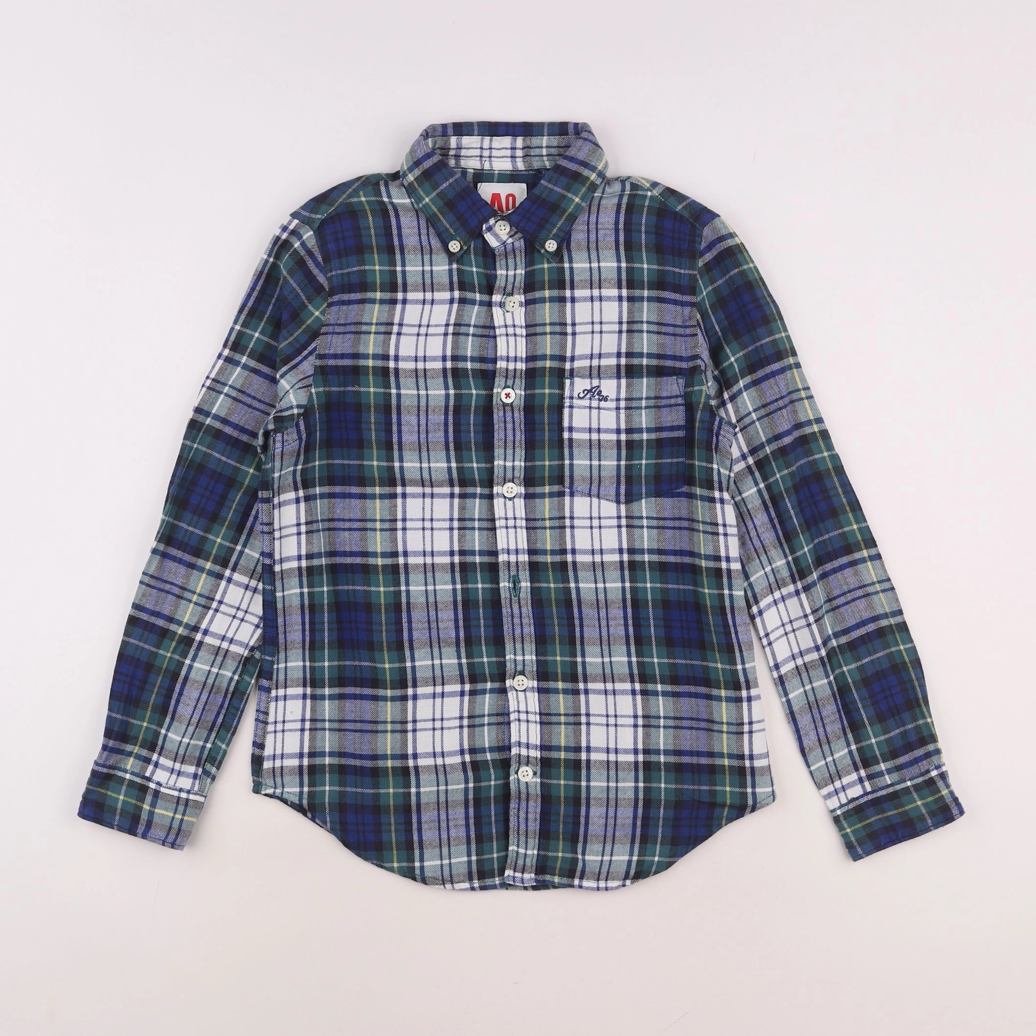 American Outfitters - chemise bleu - 10 ans