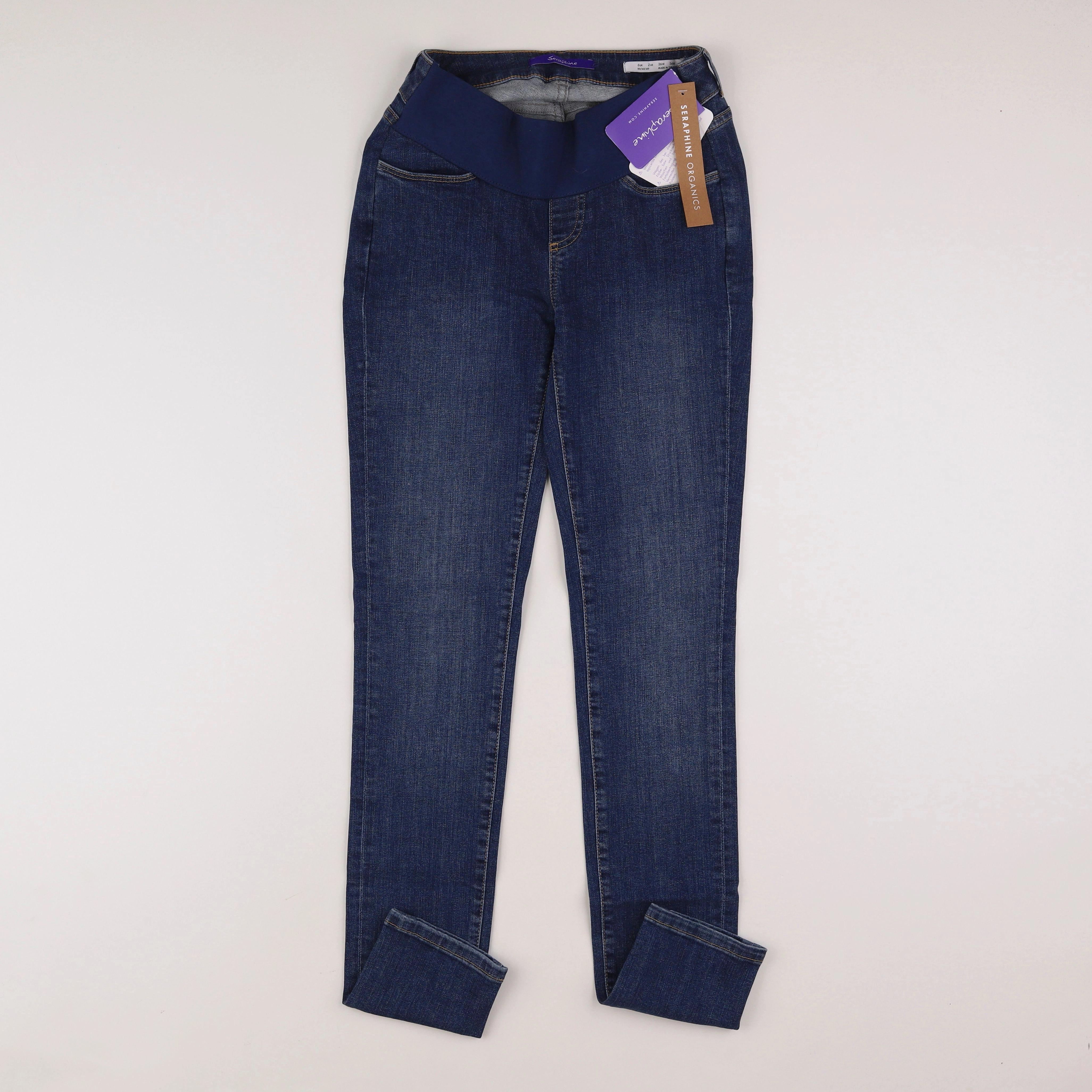 Seraphine - jean grossesse bleu - 36