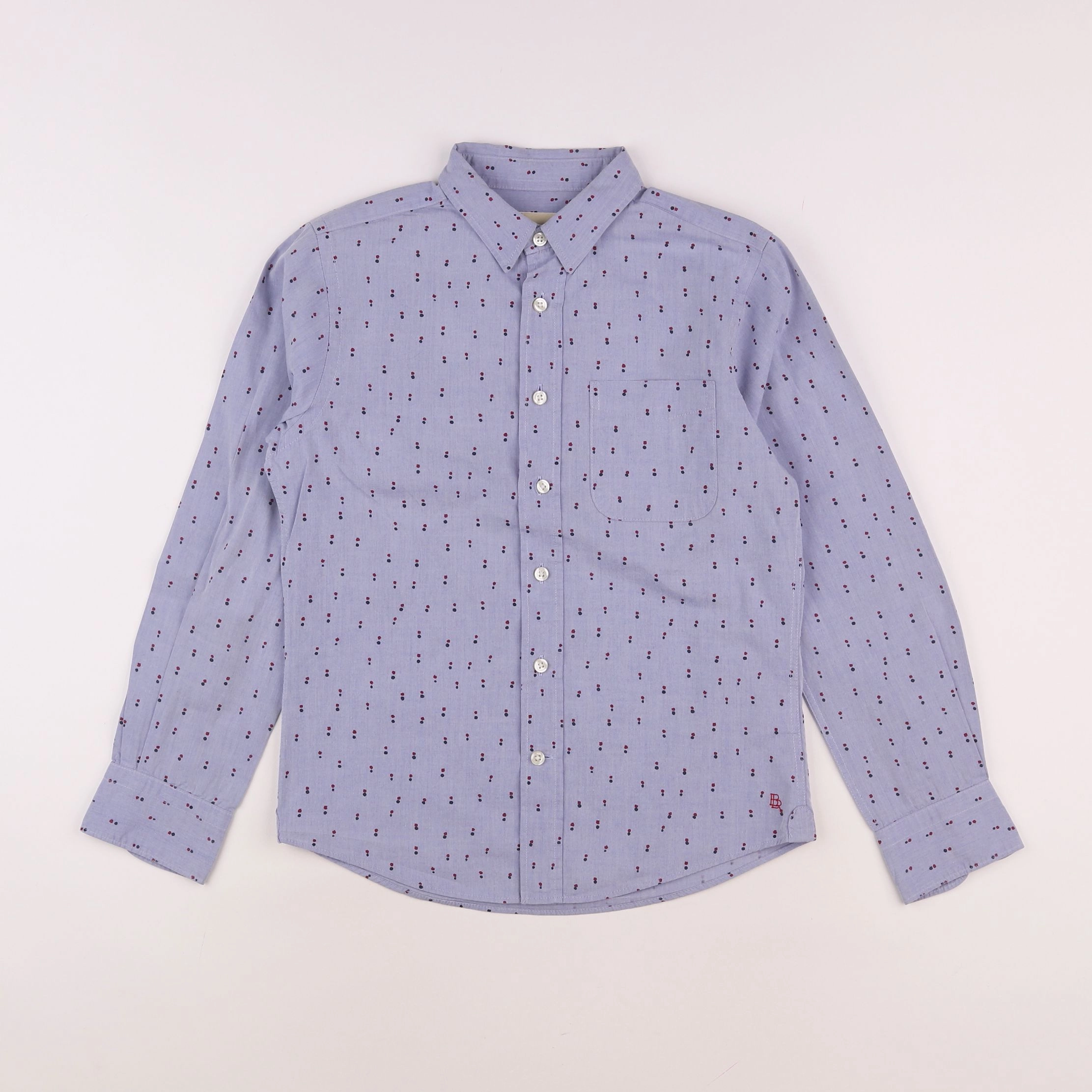 Bellerose - chemise bleu - 10 ans