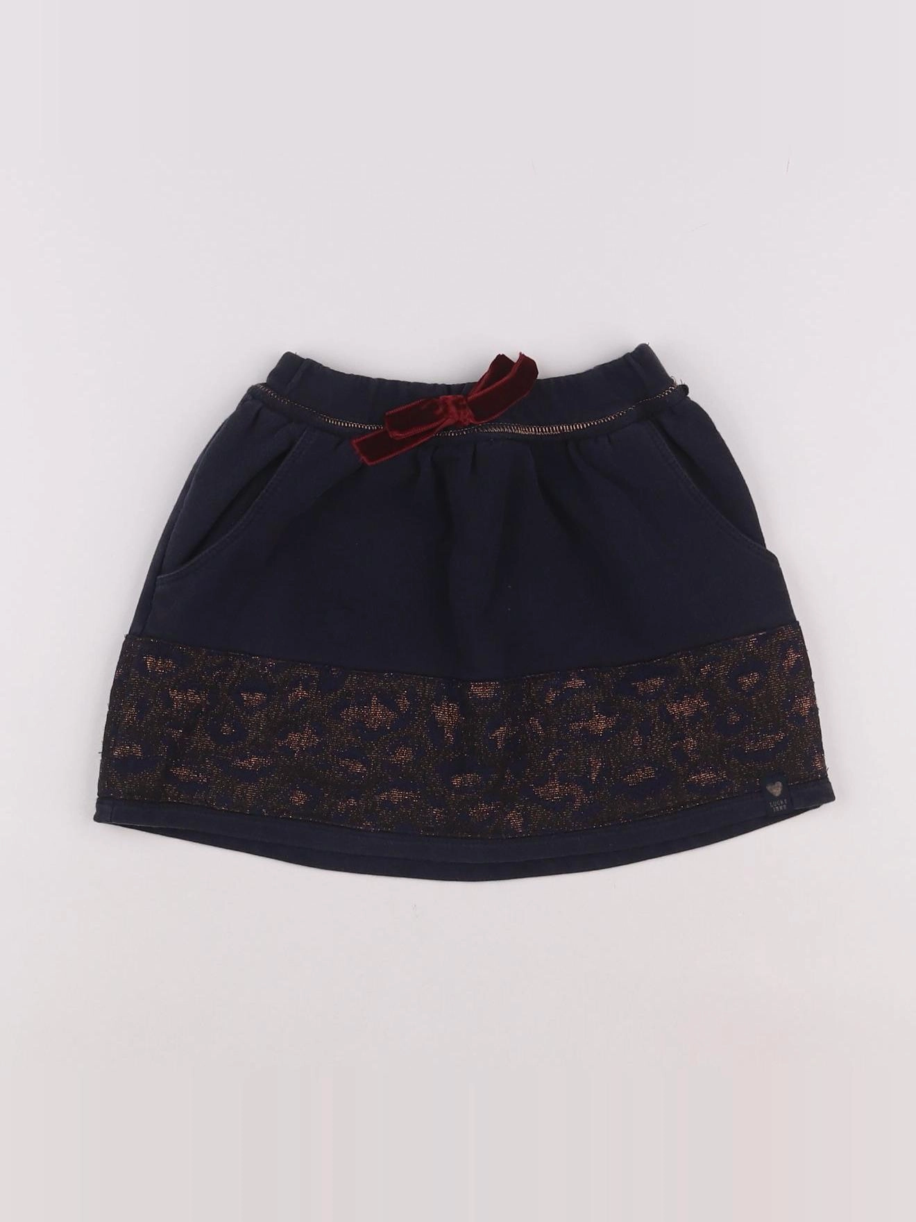IKKS - jupe bleu - 4 ans