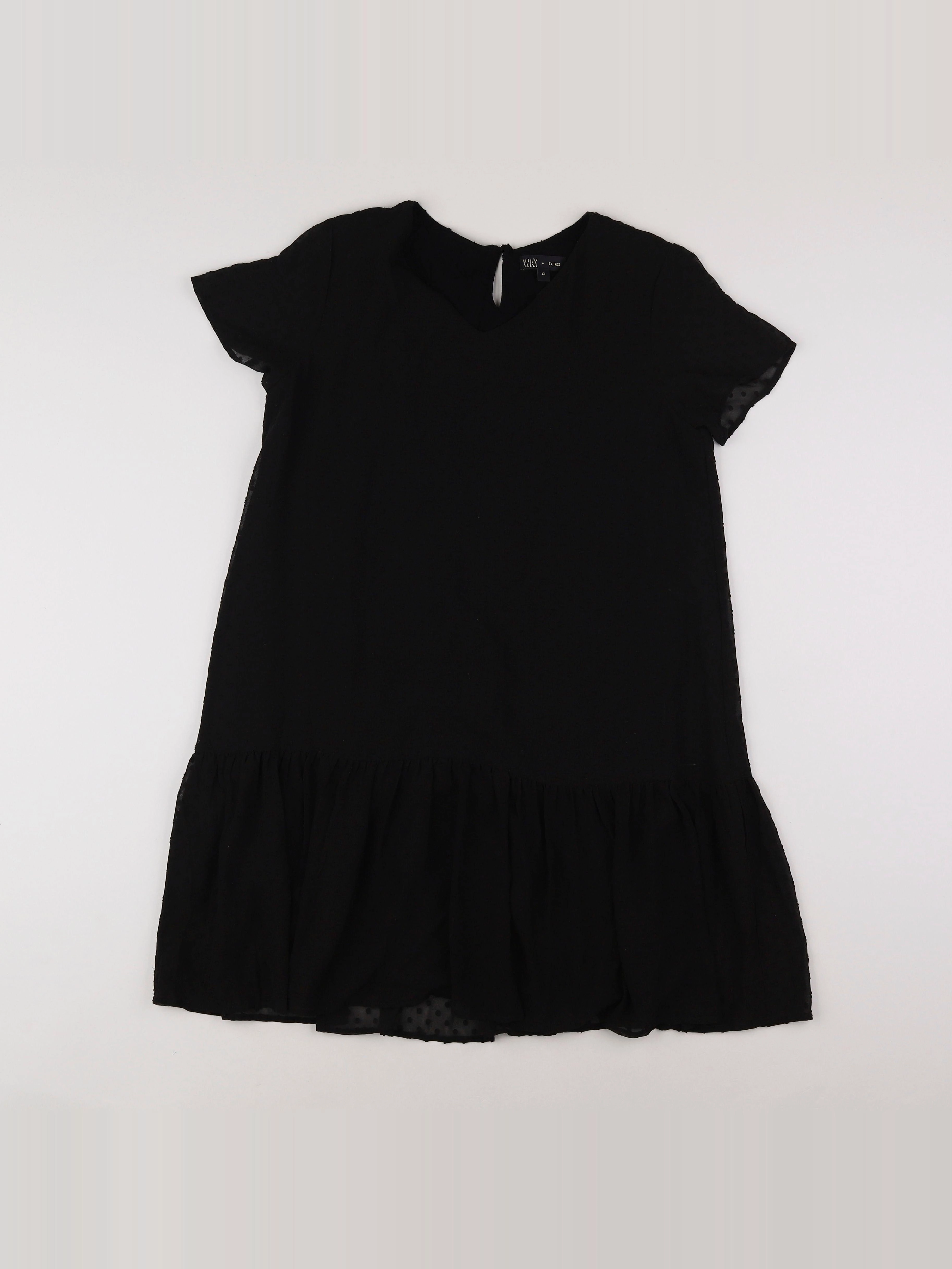 IKKS - robe noir - 12 ans