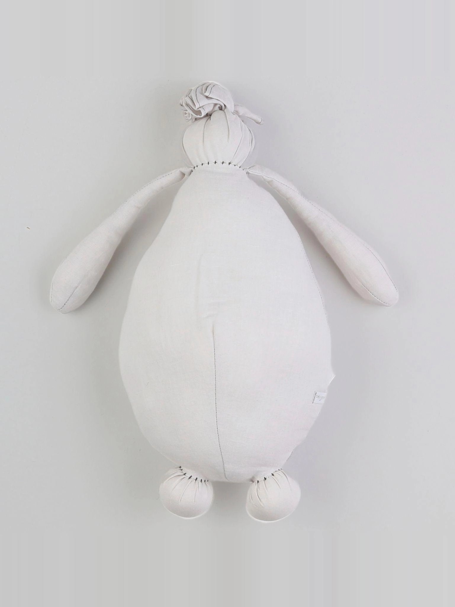 Pigmée - poupée hair grise fils gris - 38 cm