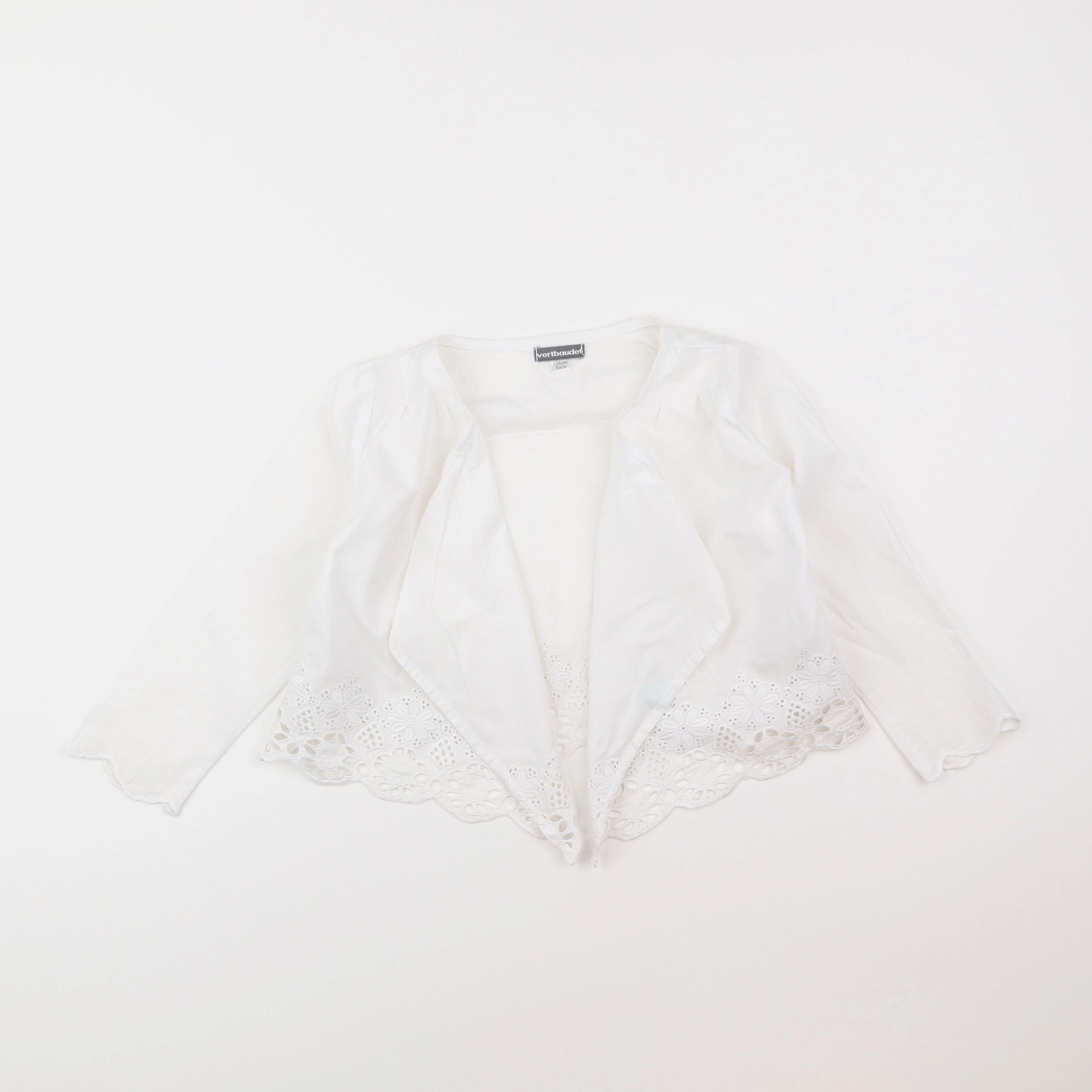 Vertbaudet - blouse blanc - 5 ans