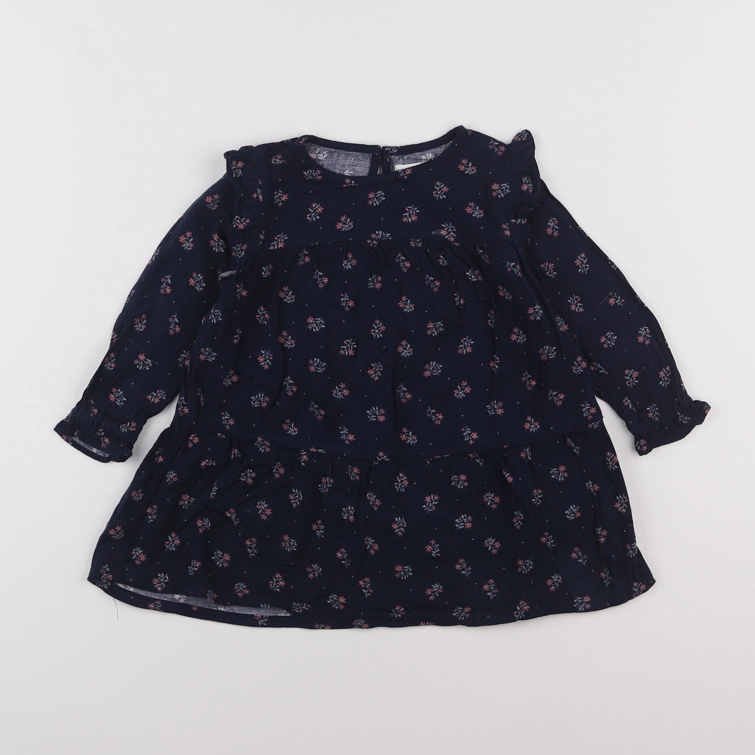 Vertbaudet - robe bleu - 2 ans