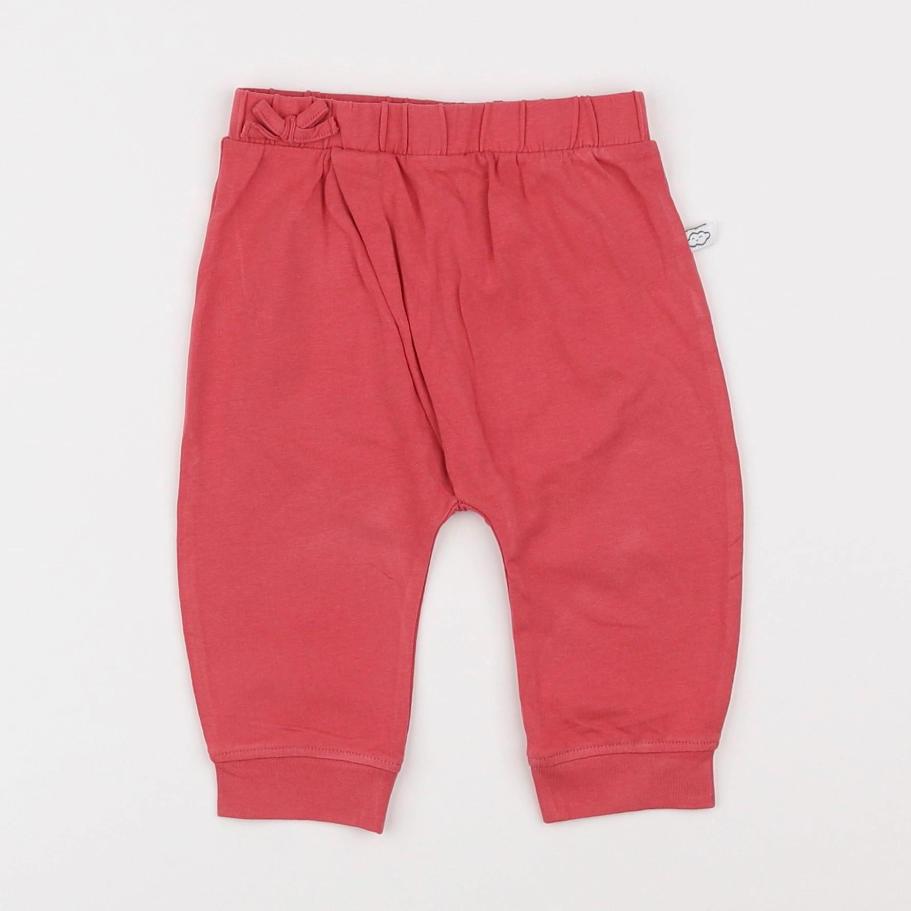 Vertbaudet - pantalon rose - 9 mois