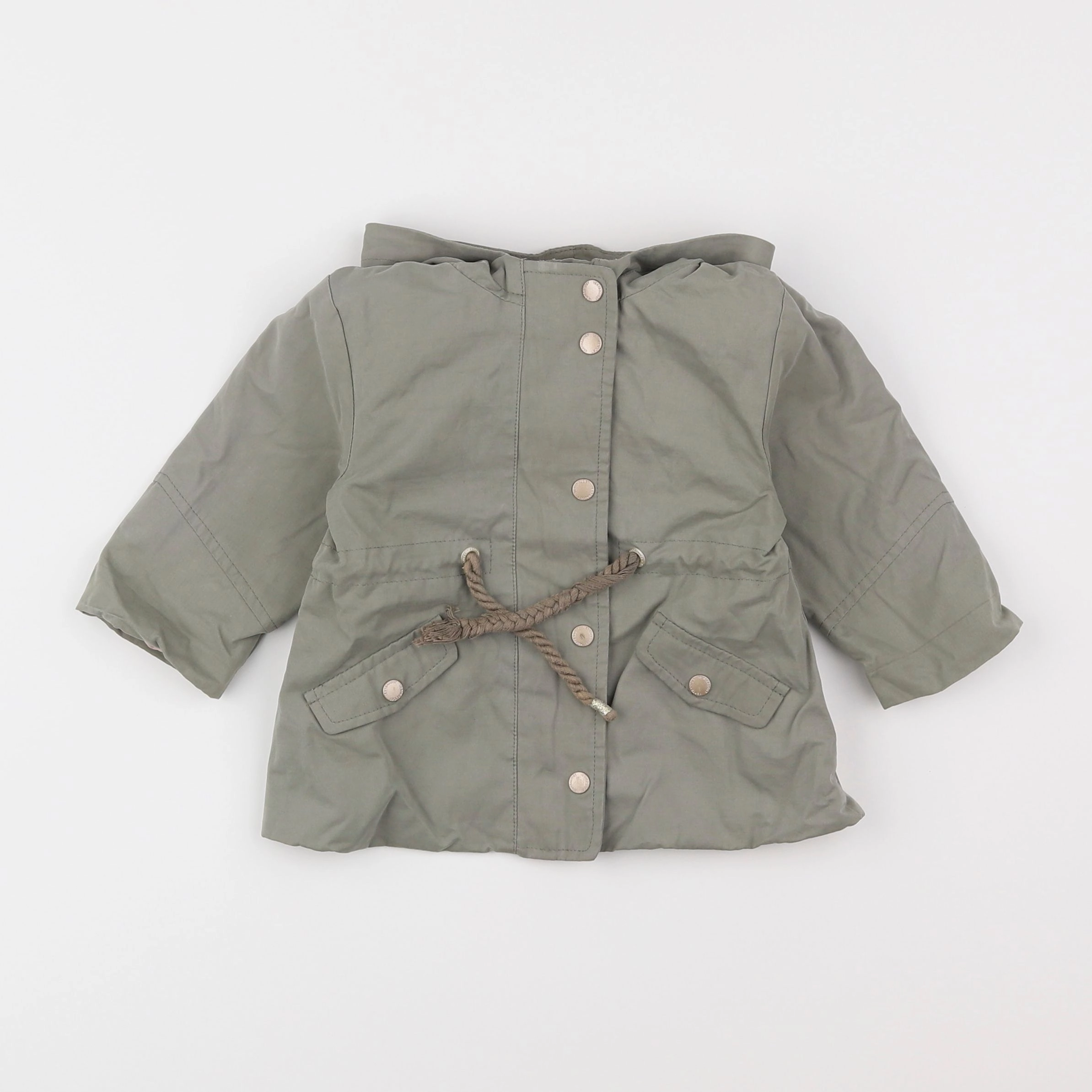 Vertbaudet - imperméable vert - 12 mois