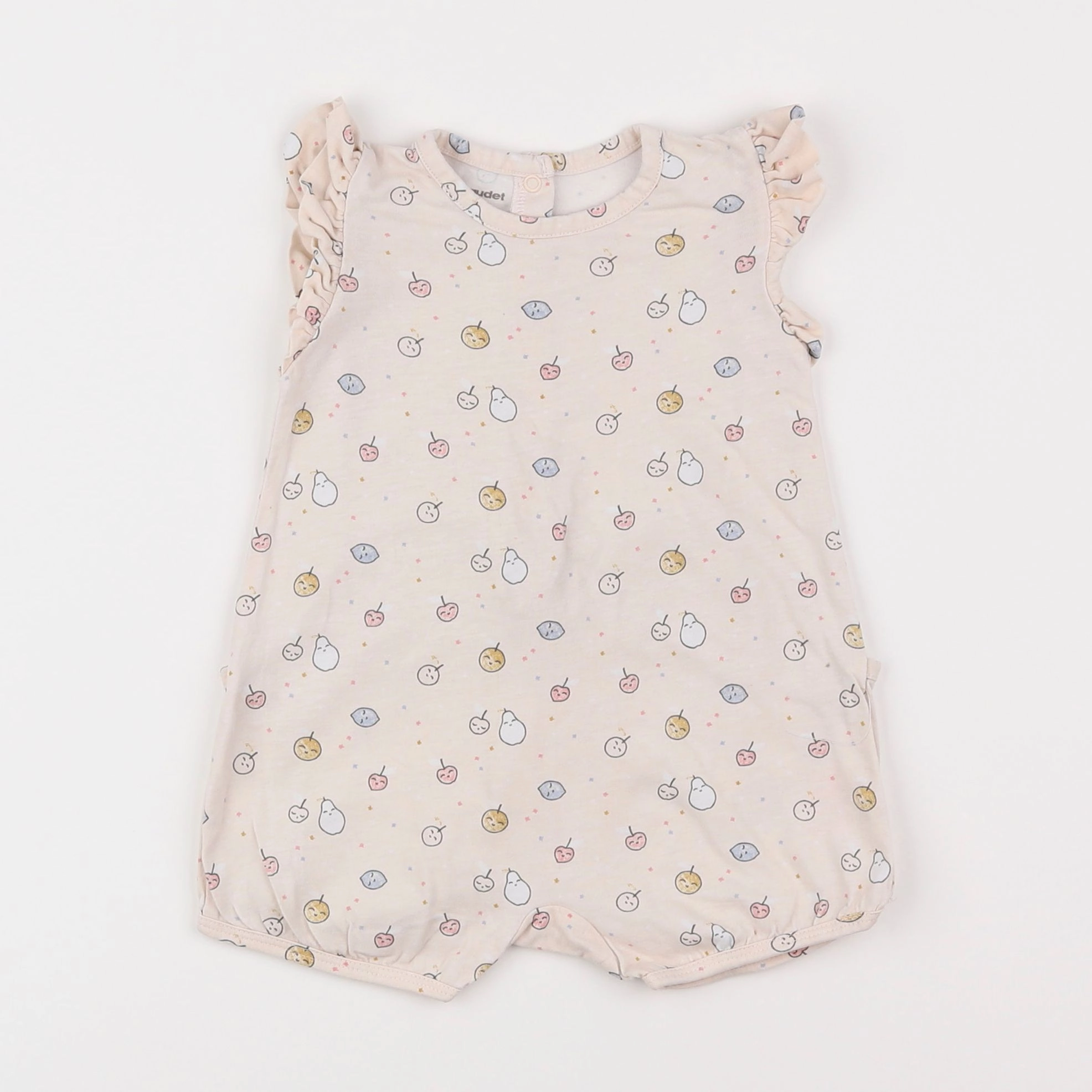 Vertbaudet - pyjama coton rose - 9 mois