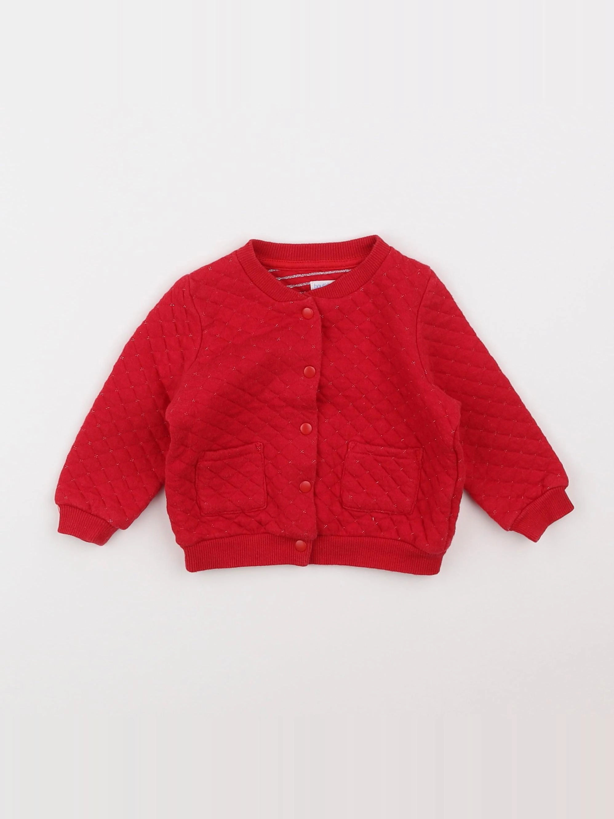 Boutchou - sweat rouge - 6 mois