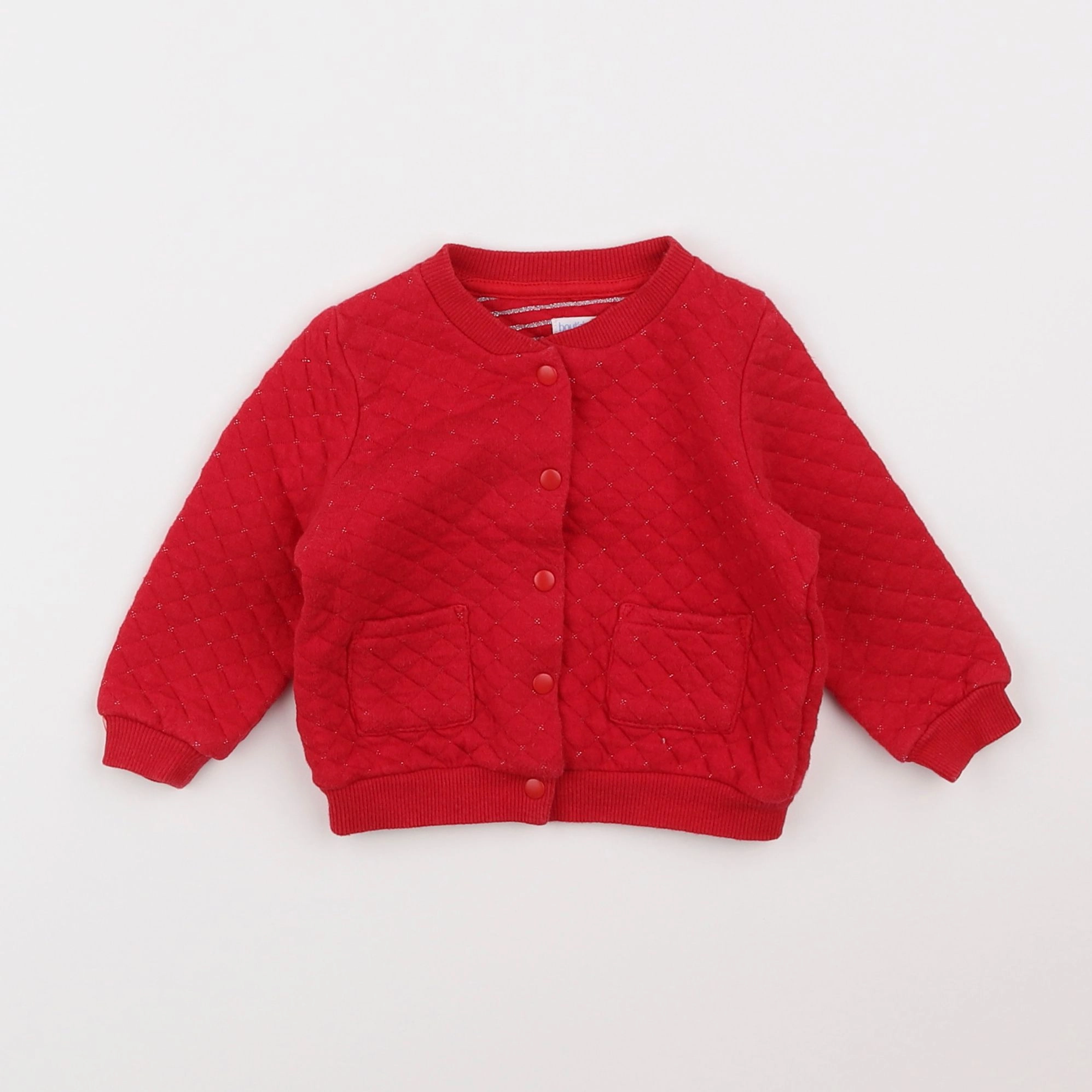 Boutchou - sweat rouge - 6 mois