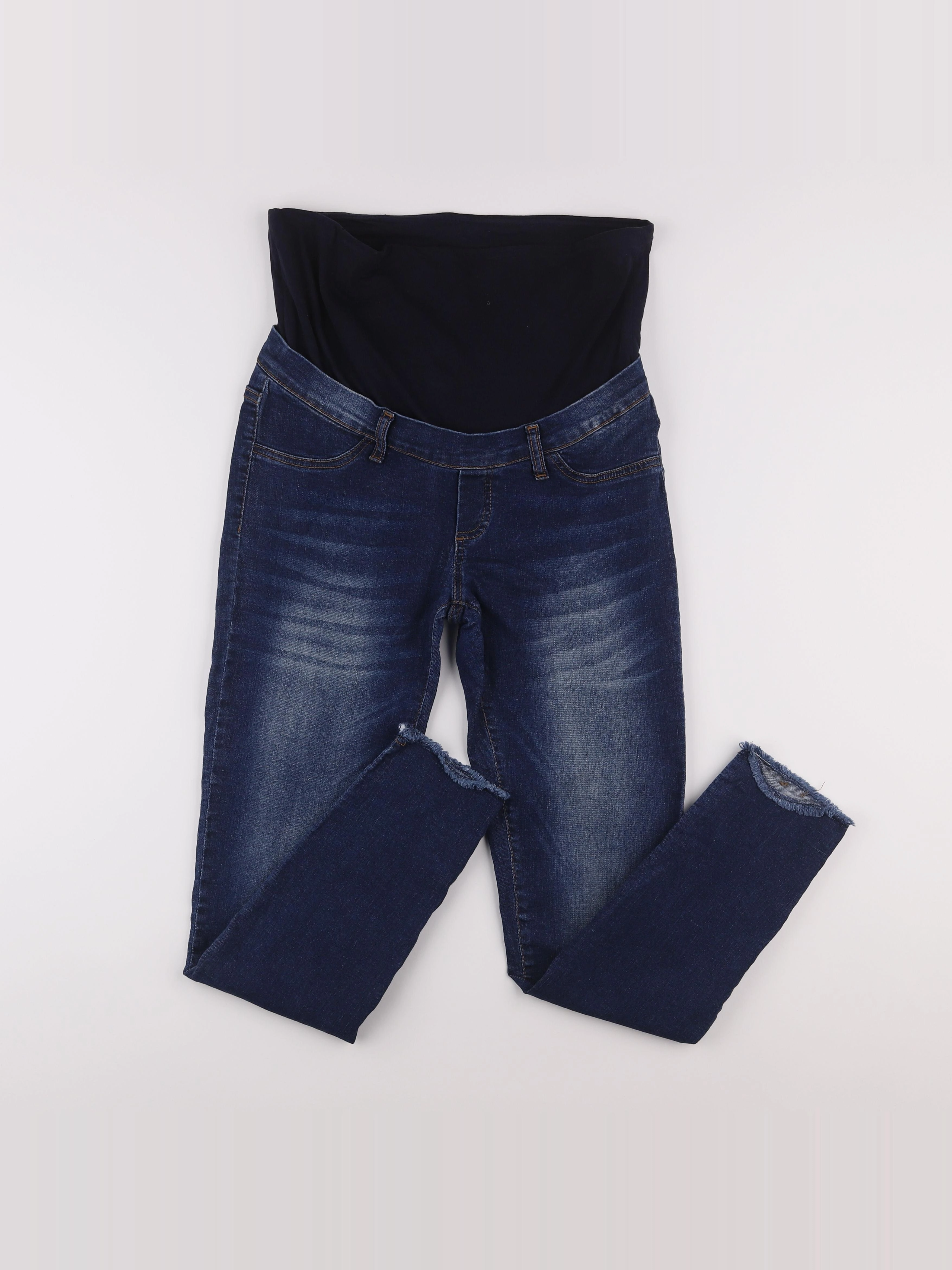 Envie de fraise - jean grossesse bleu - 38