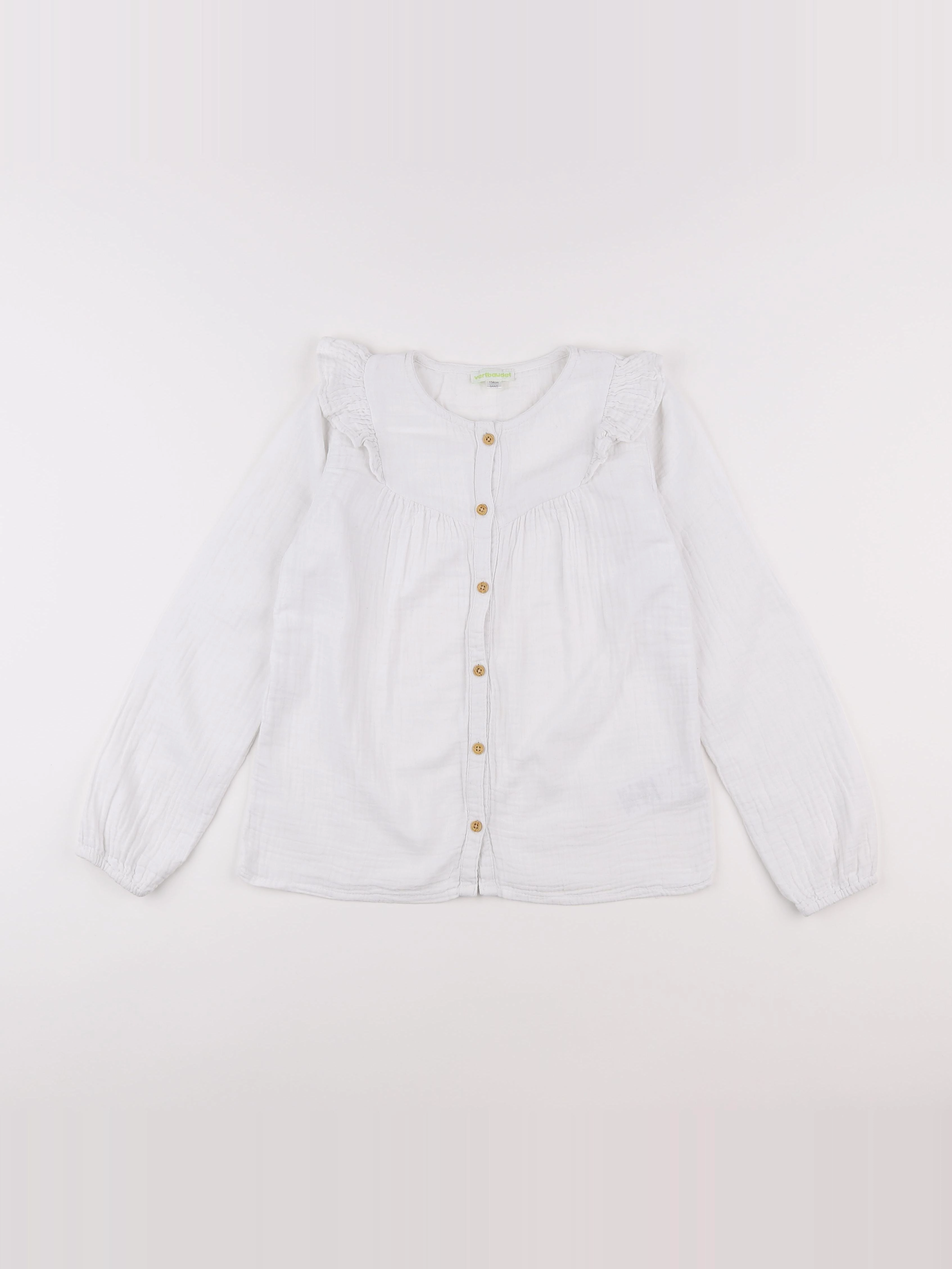 Vertbaudet - blouse blanc - 9 ans