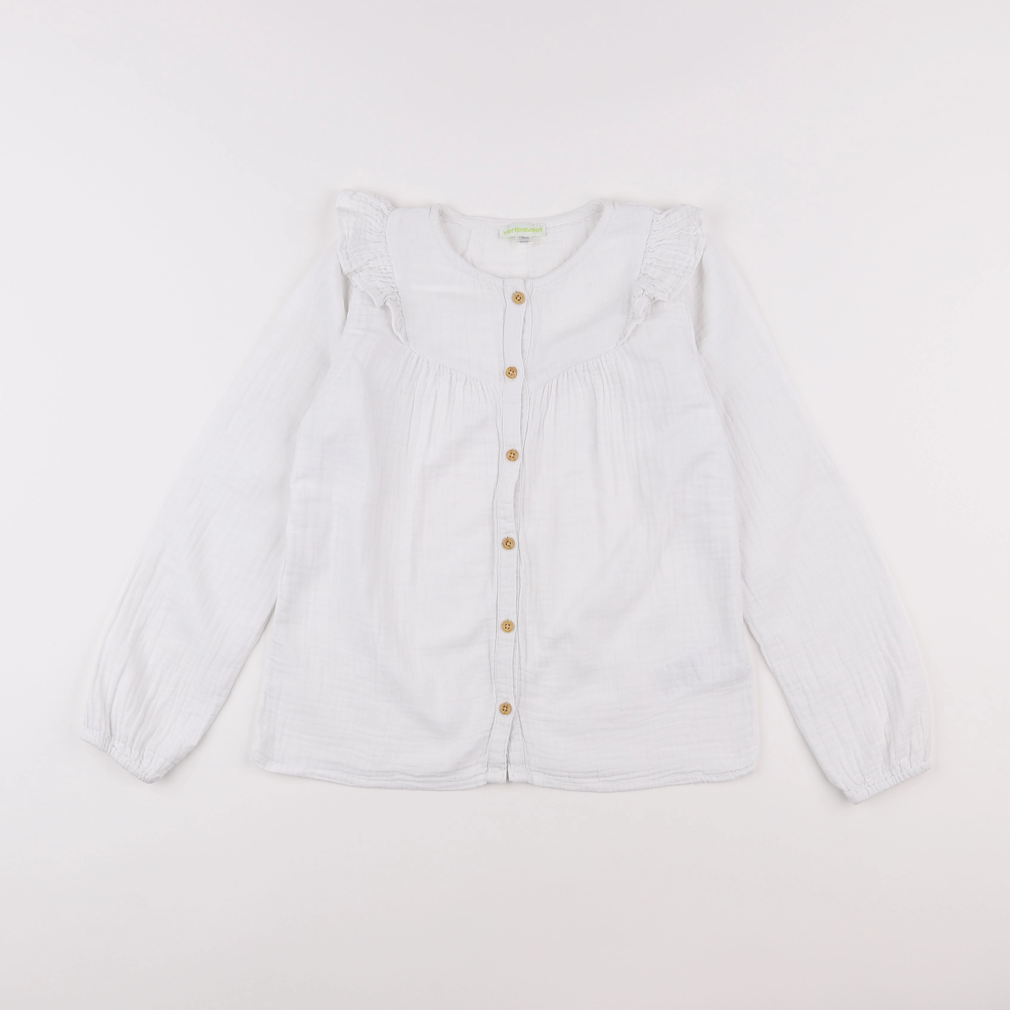 Vertbaudet - blouse blanc - 9 ans