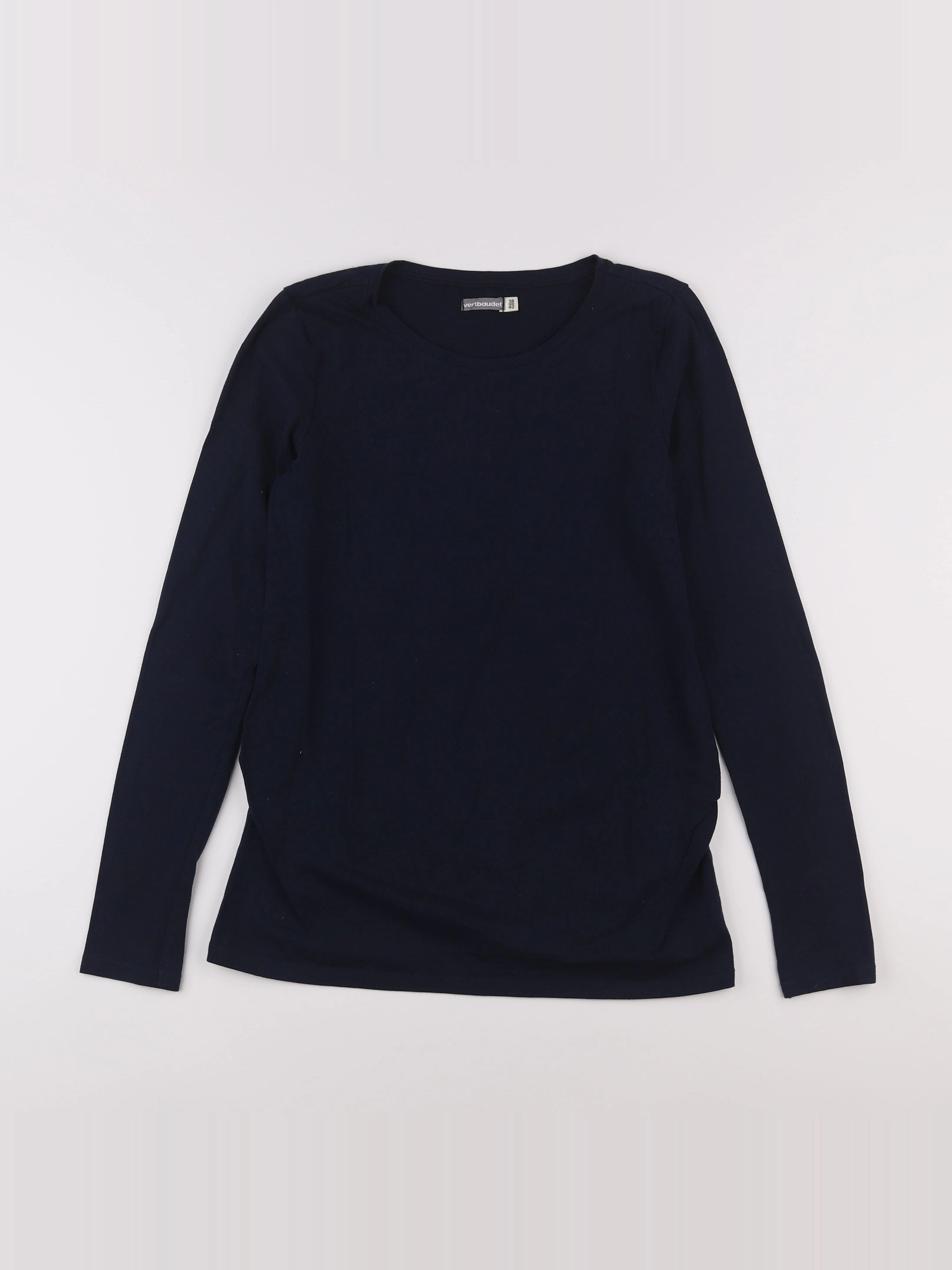 Vertbaudet - tee-shirt grossesse bleu - 38 à 40