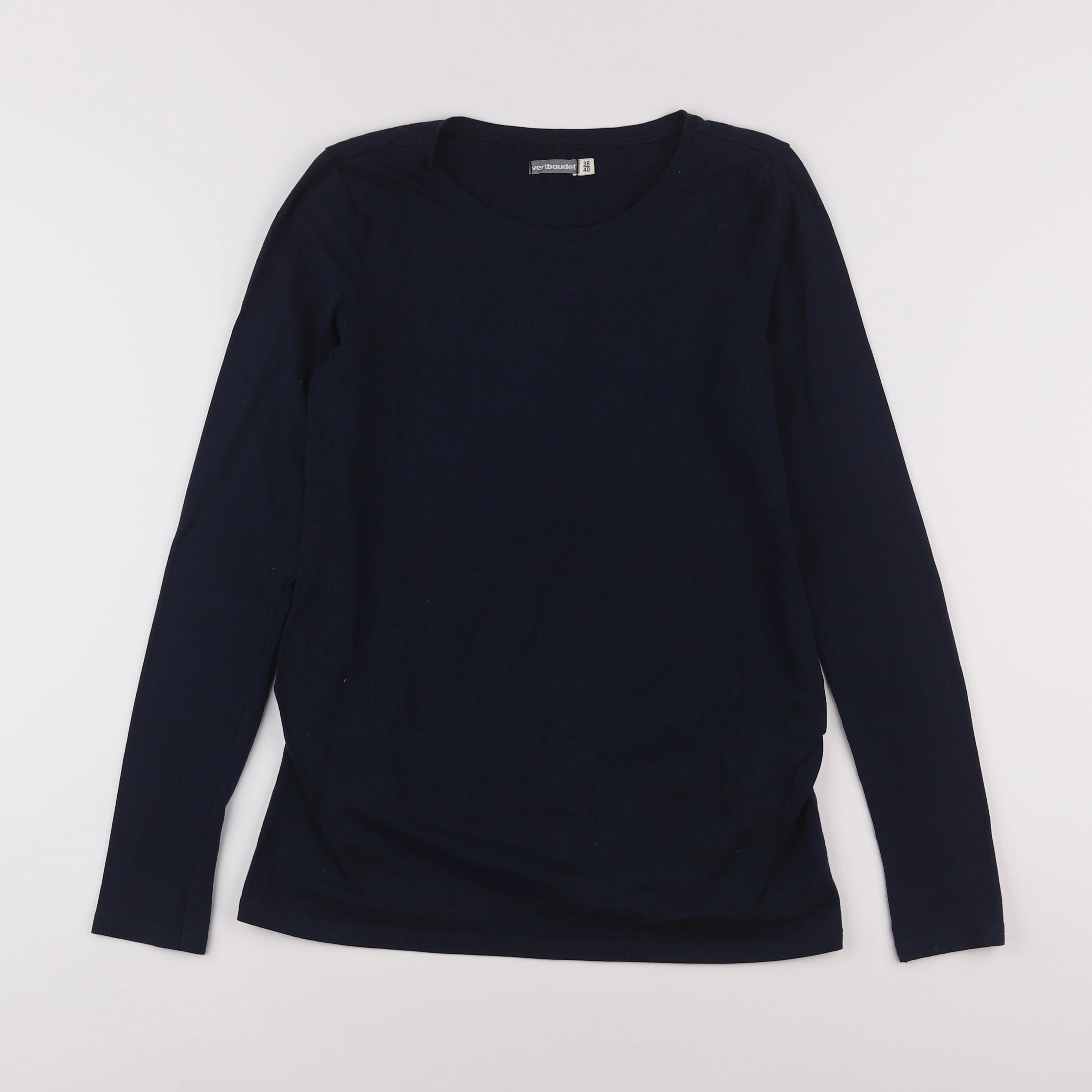 Vertbaudet - tee-shirt grossesse bleu - 38 à 40