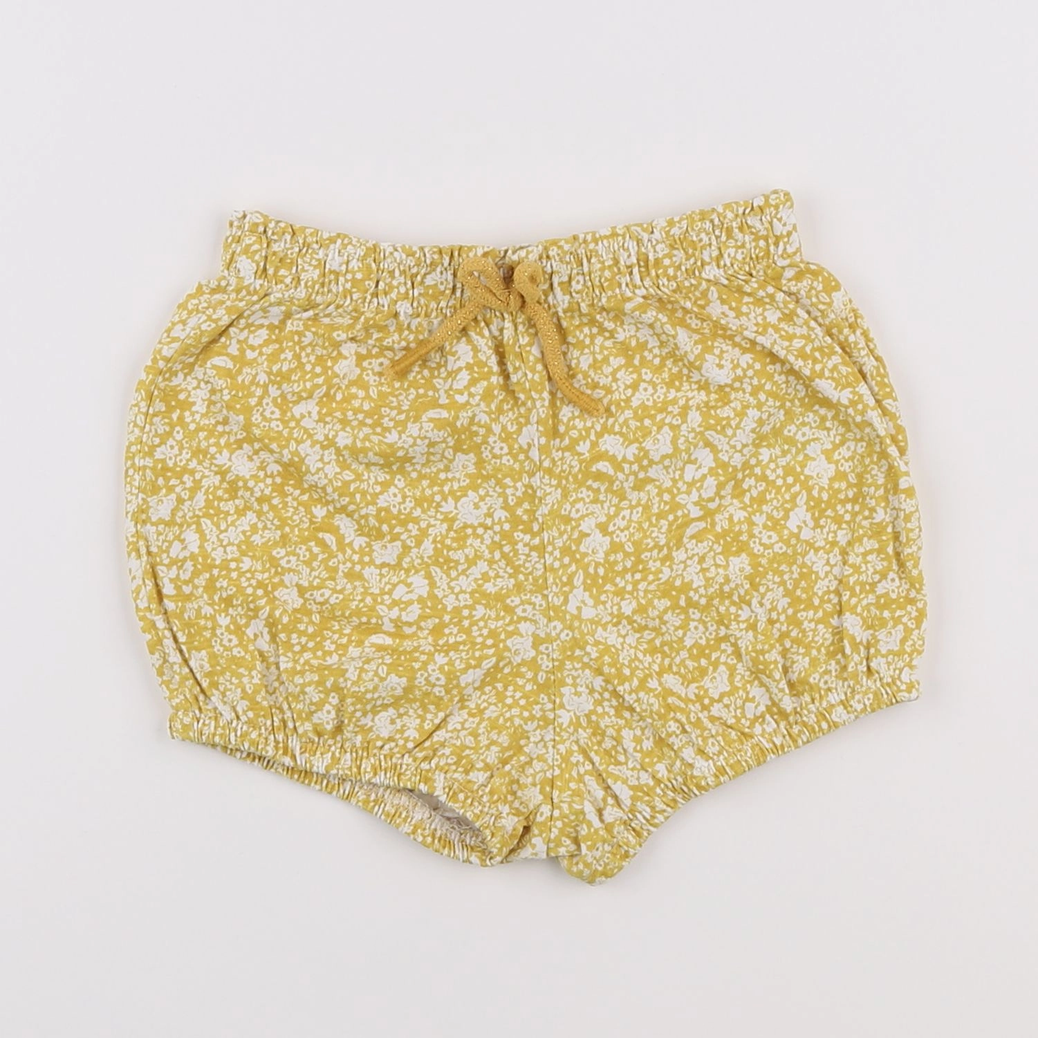 Vertbaudet - short jaune - 18 mois