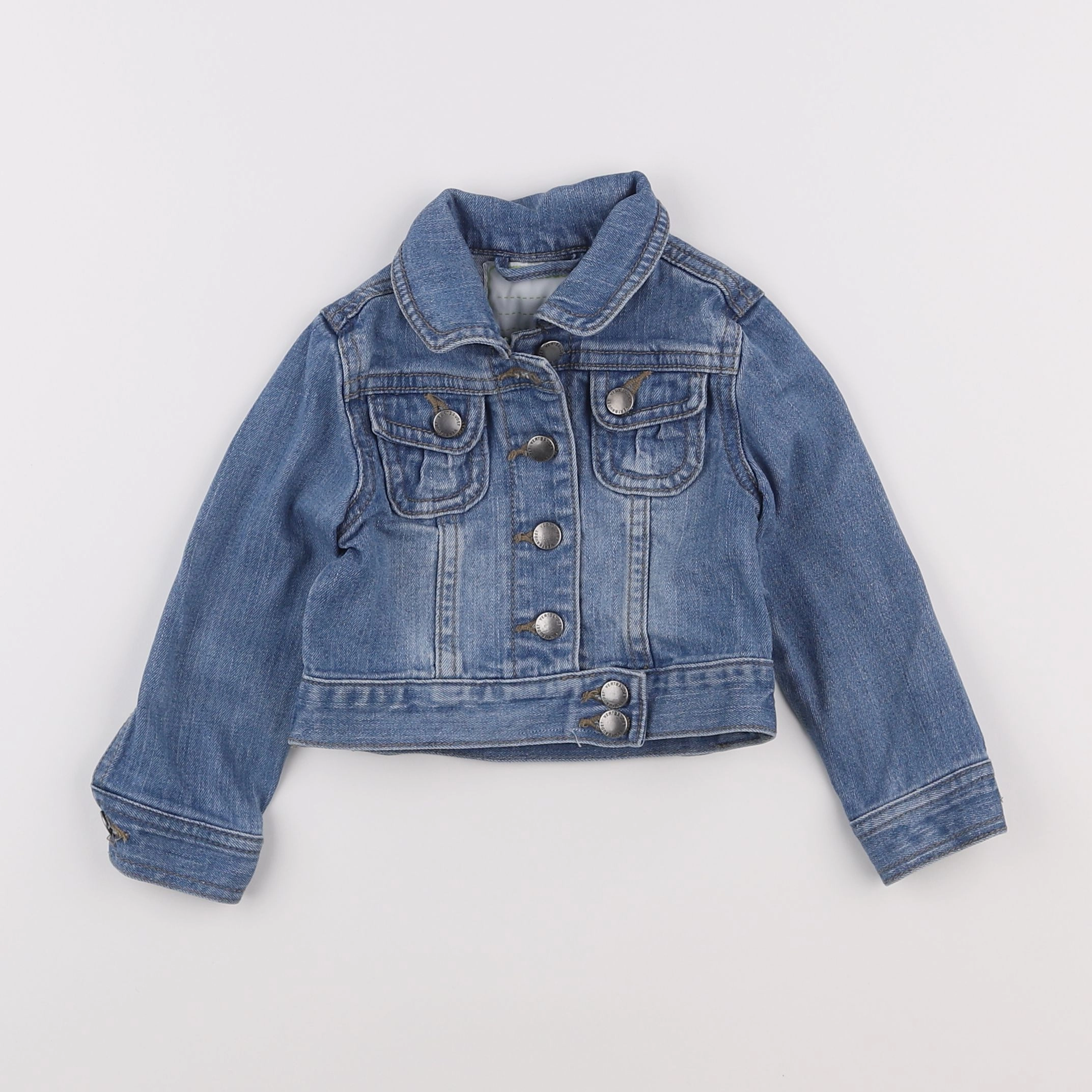 Vertbaudet - veste bleu - 2 ans