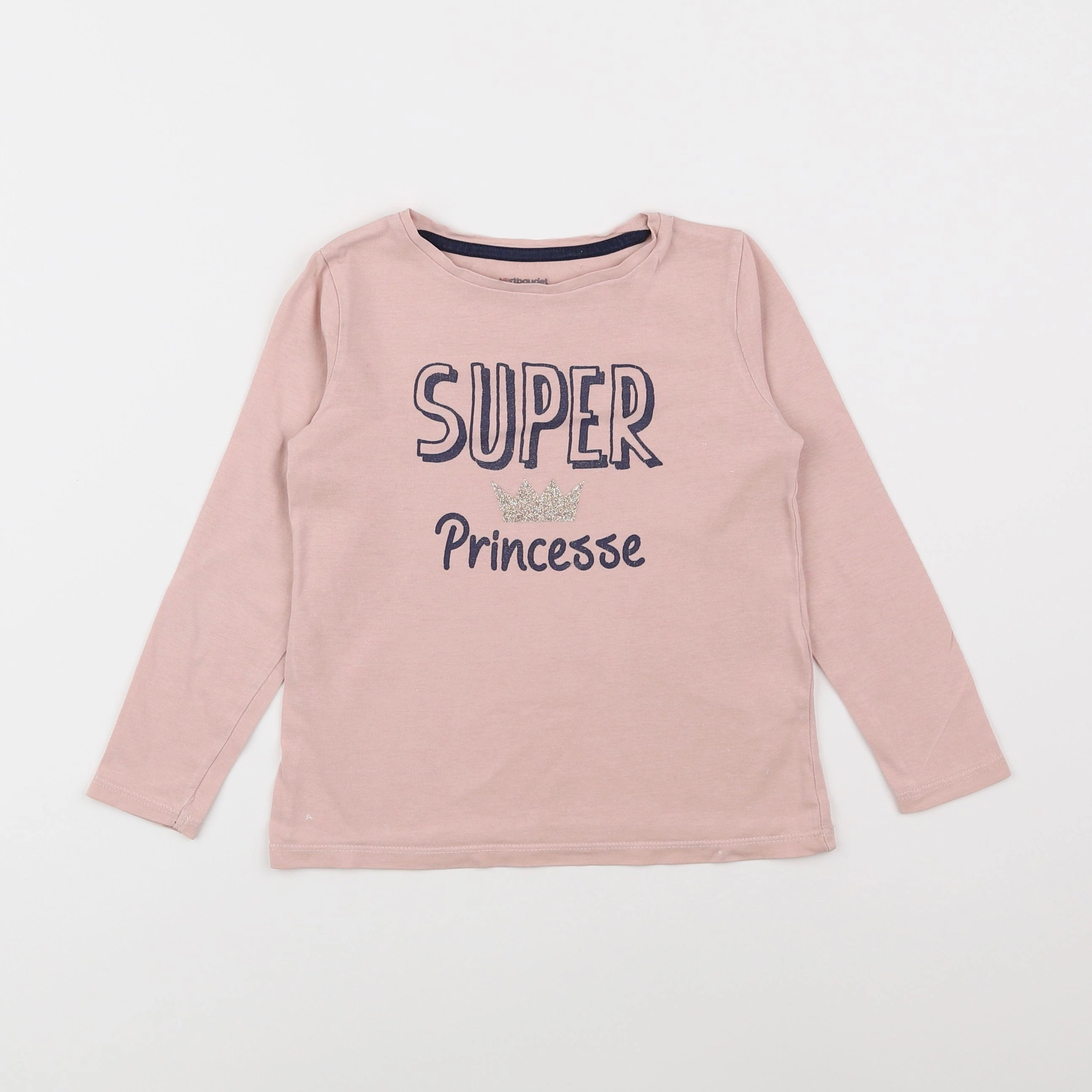 Vertbaudet - tee-shirt rose - 5 ans