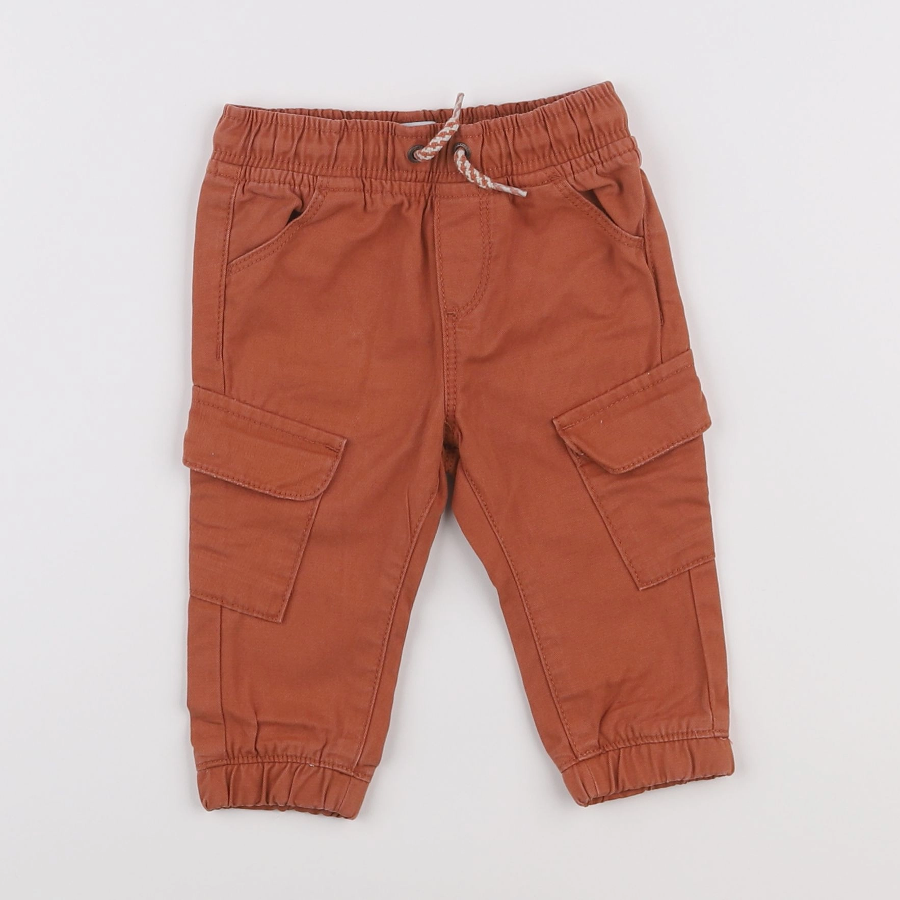 Vertbaudet - pantalon marron - 6 mois