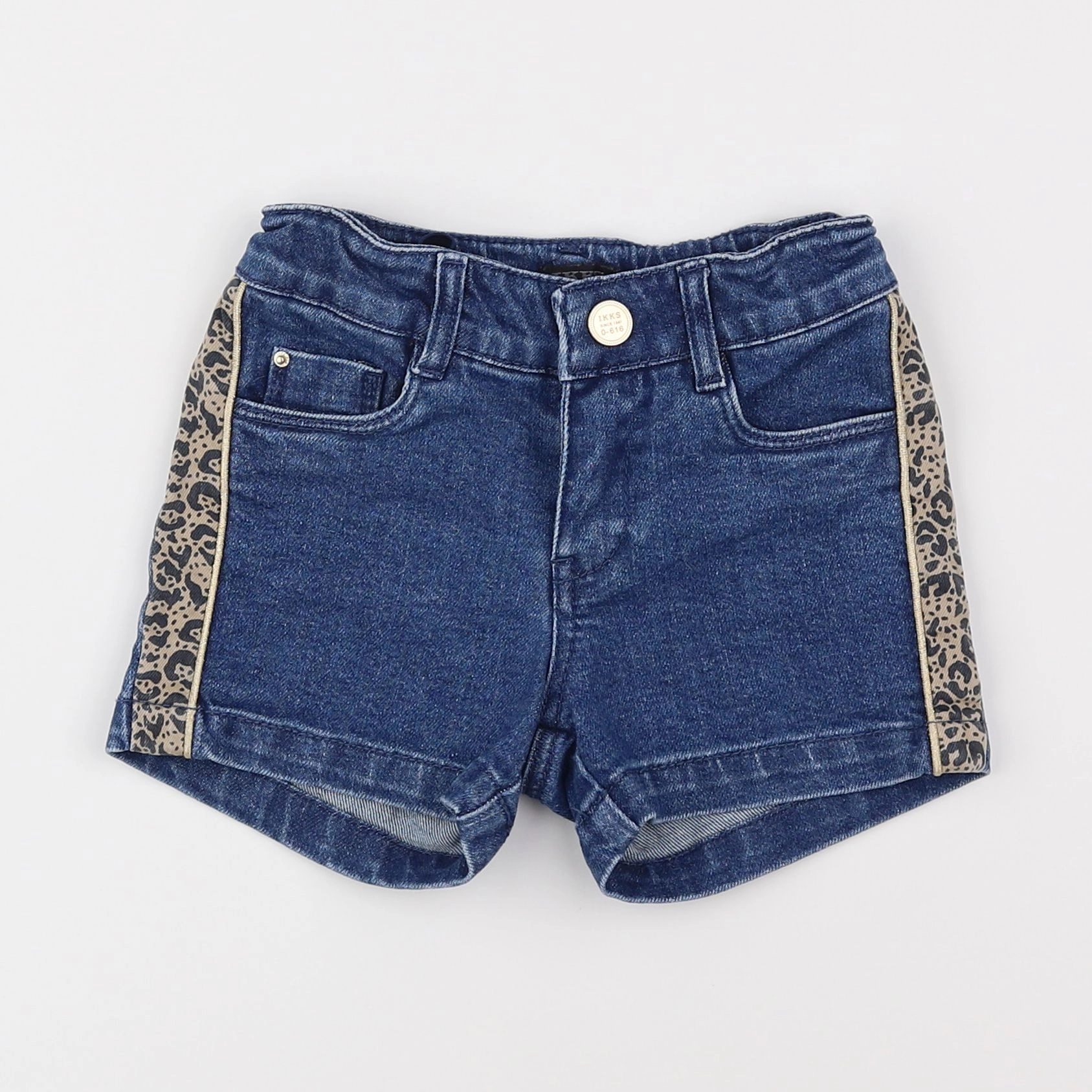 IKKS - short bleu - 5 ans