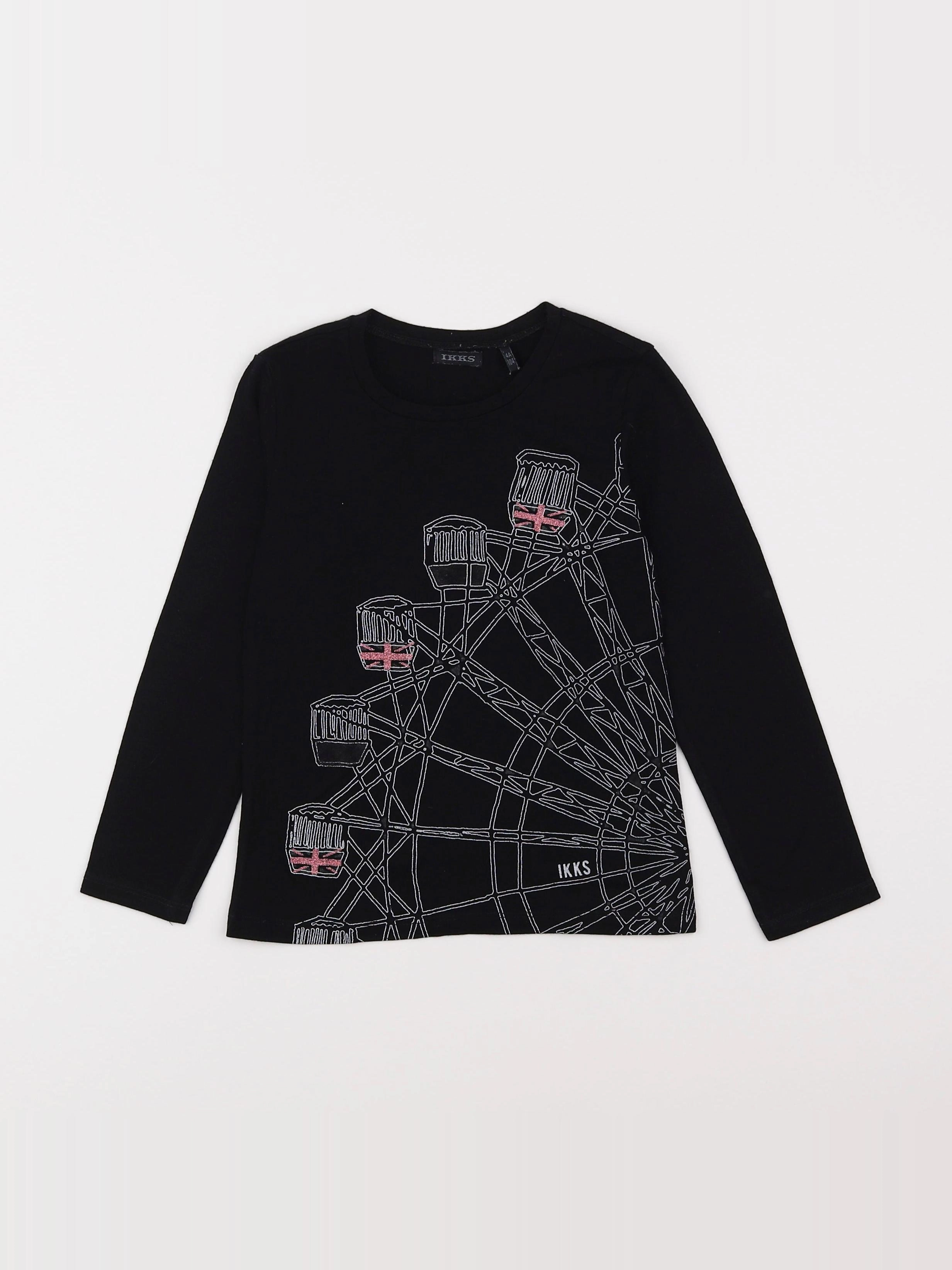 IKKS - tee-shirt noir - 4 ans