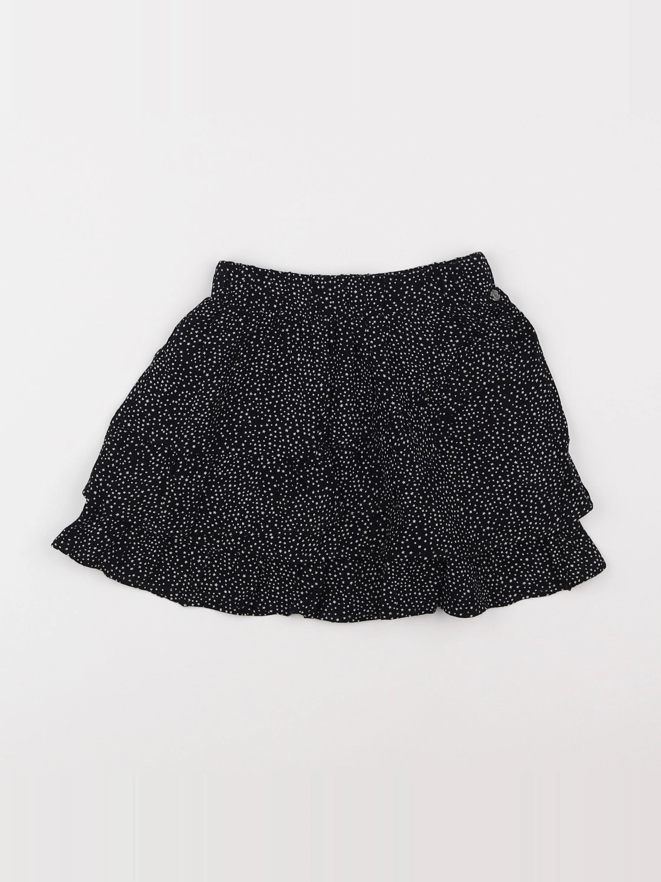 IKKS - jupe blanc, noir - 4 ans