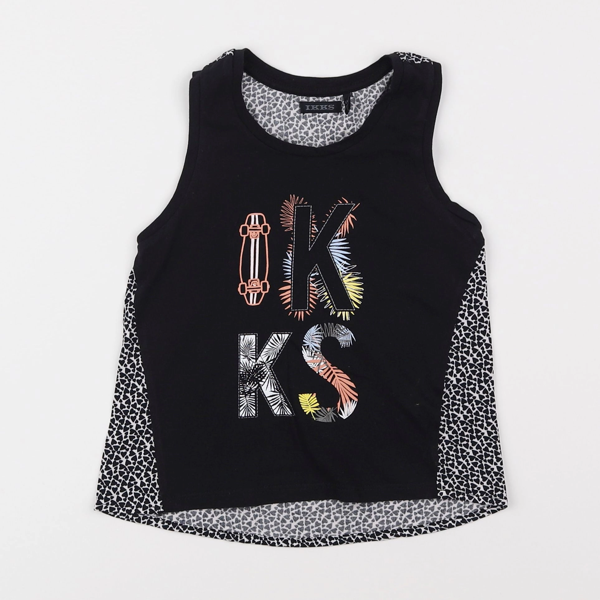 IKKS - tee-shirt noir - 5 ans