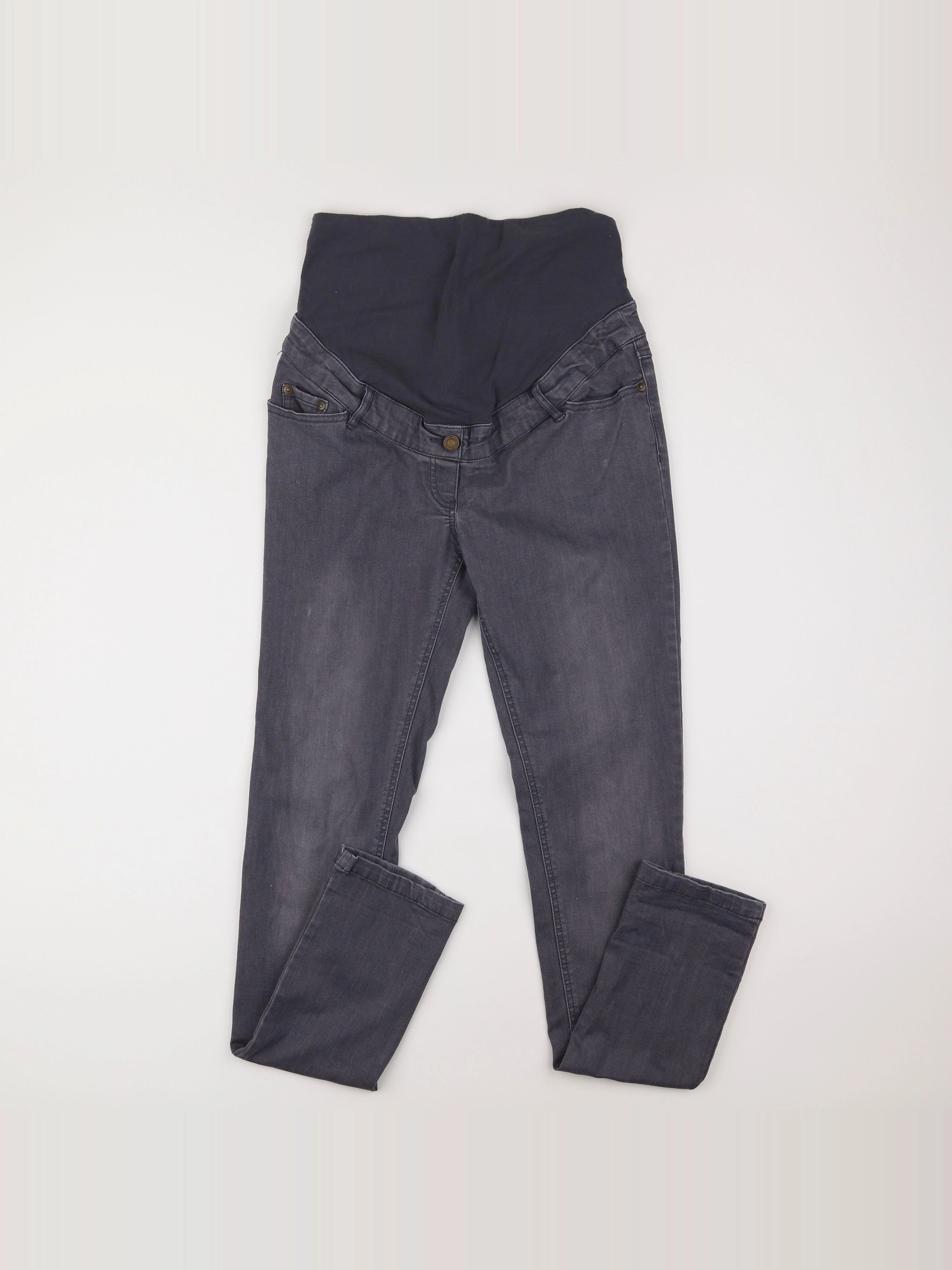 Vertbaudet - jean grossesse gris - 40