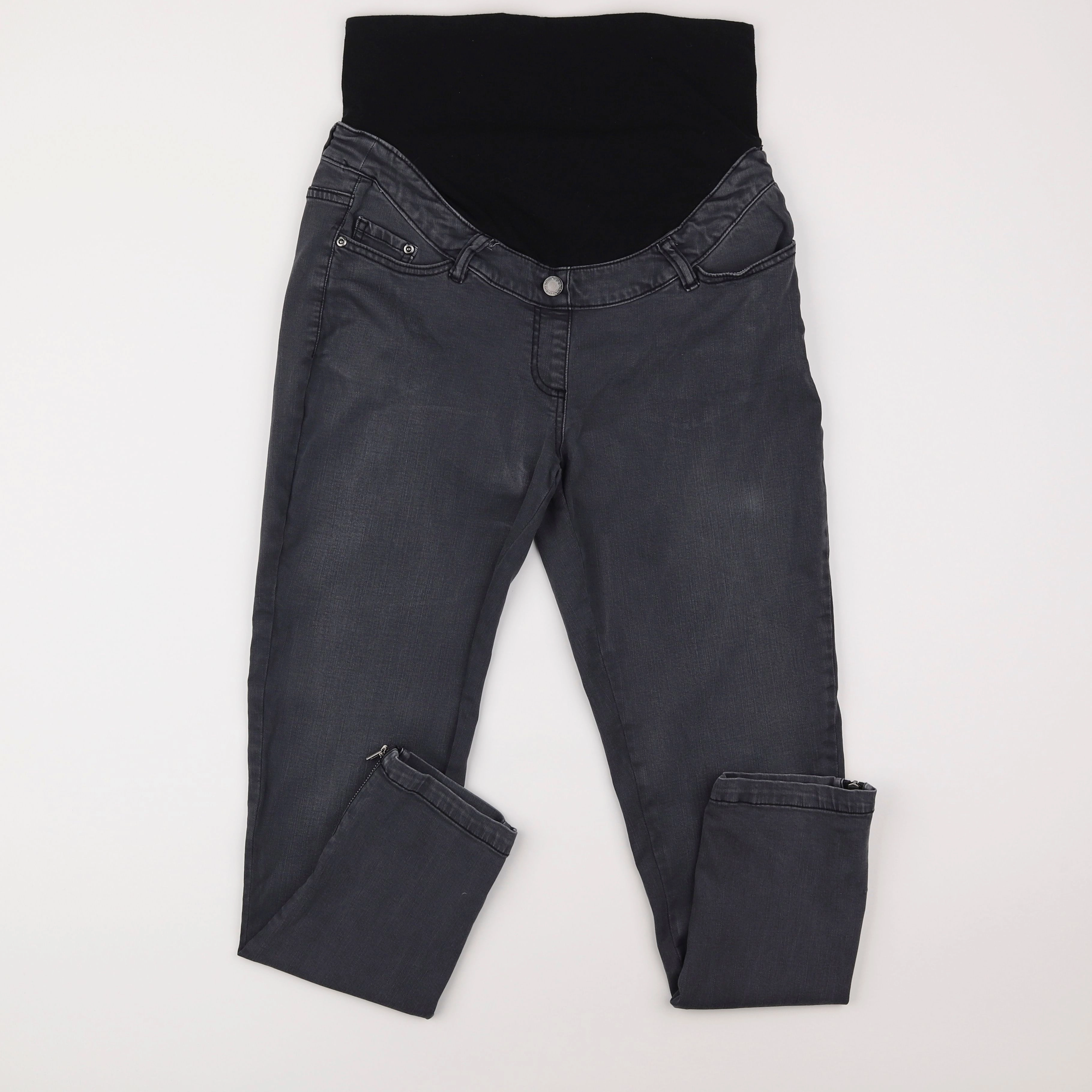Vertbaudet - jean grossesse gris - 40