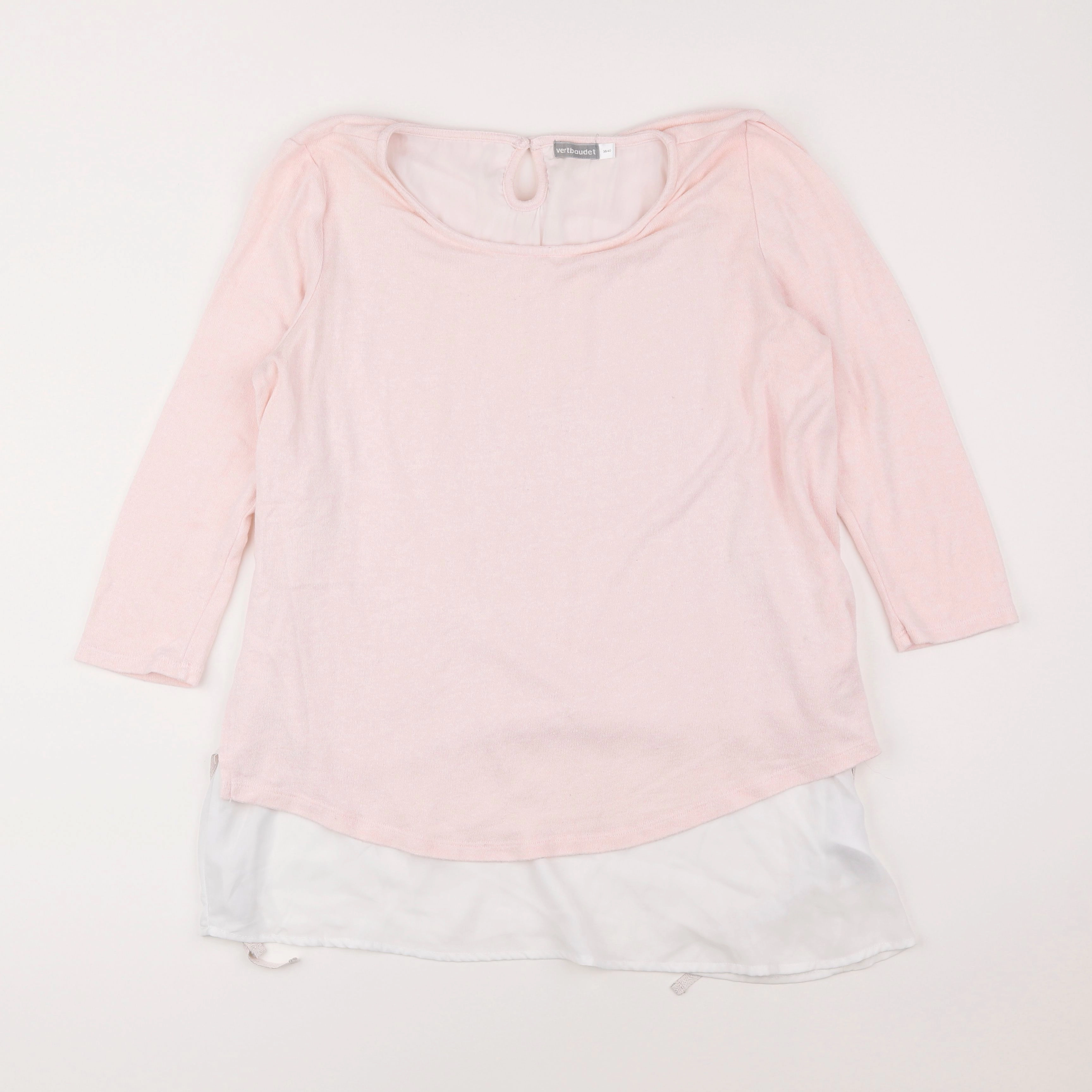 Vertbaudet - tee-shirt grossesse rose - 38 à 40