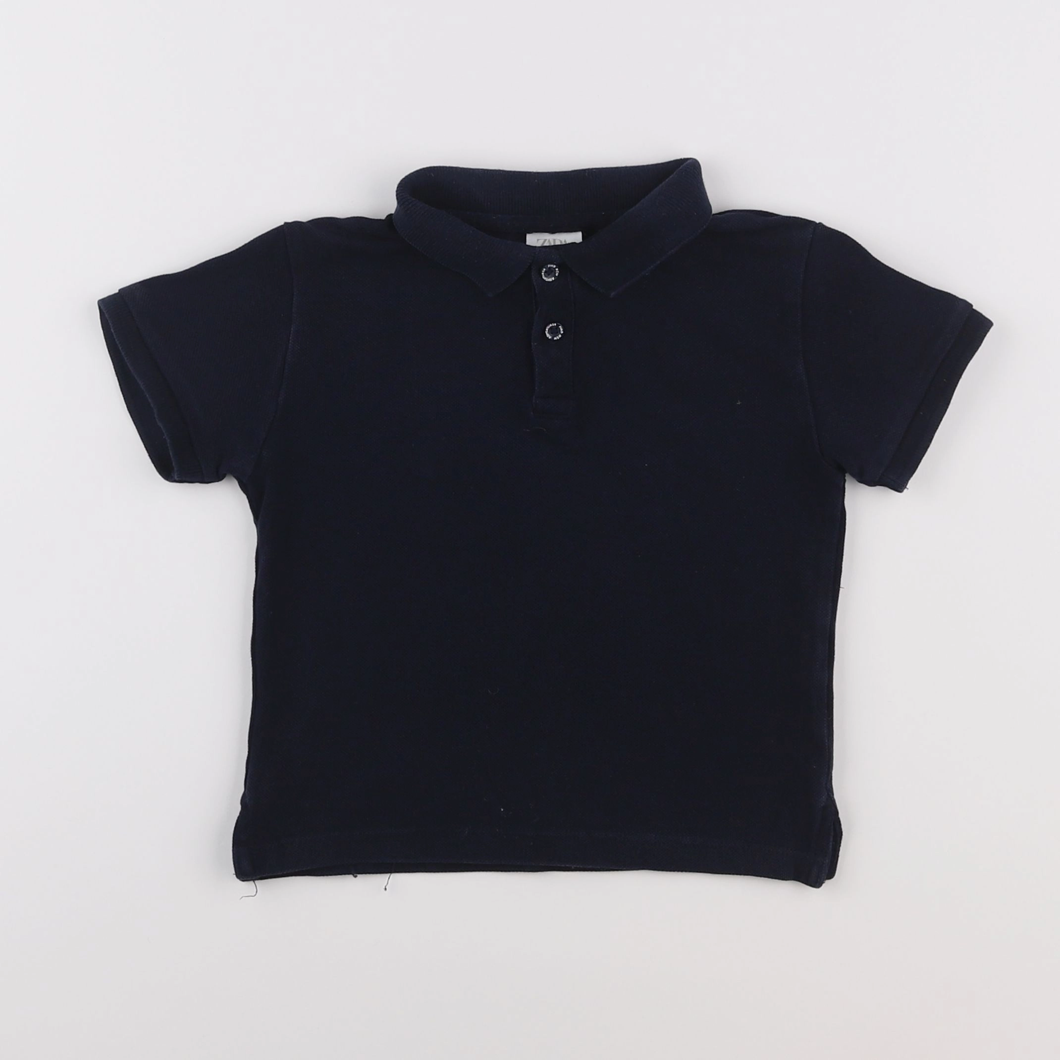 Zara - polo bleu - 18 mois à 2 ans