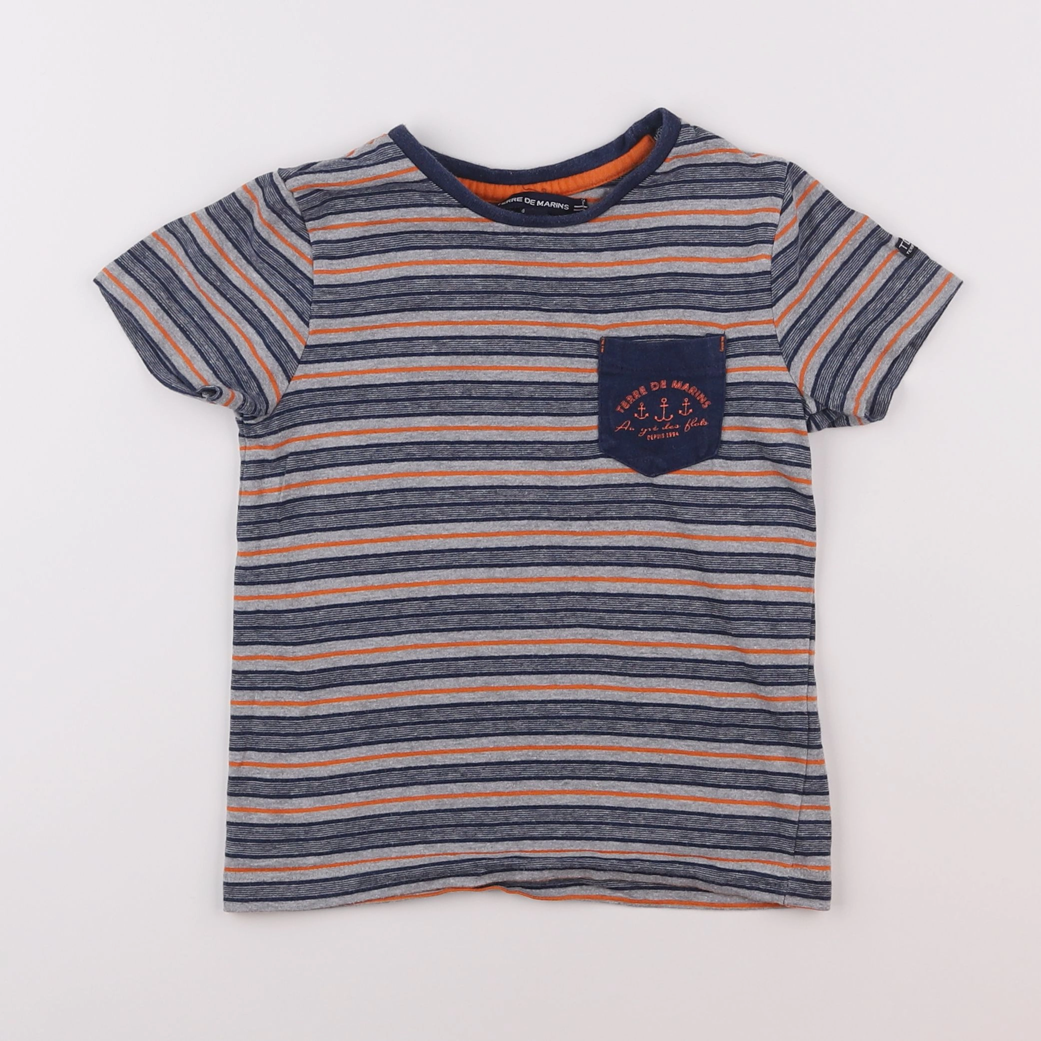 Terre de marins - tee-shirt multicolore - 4 ans