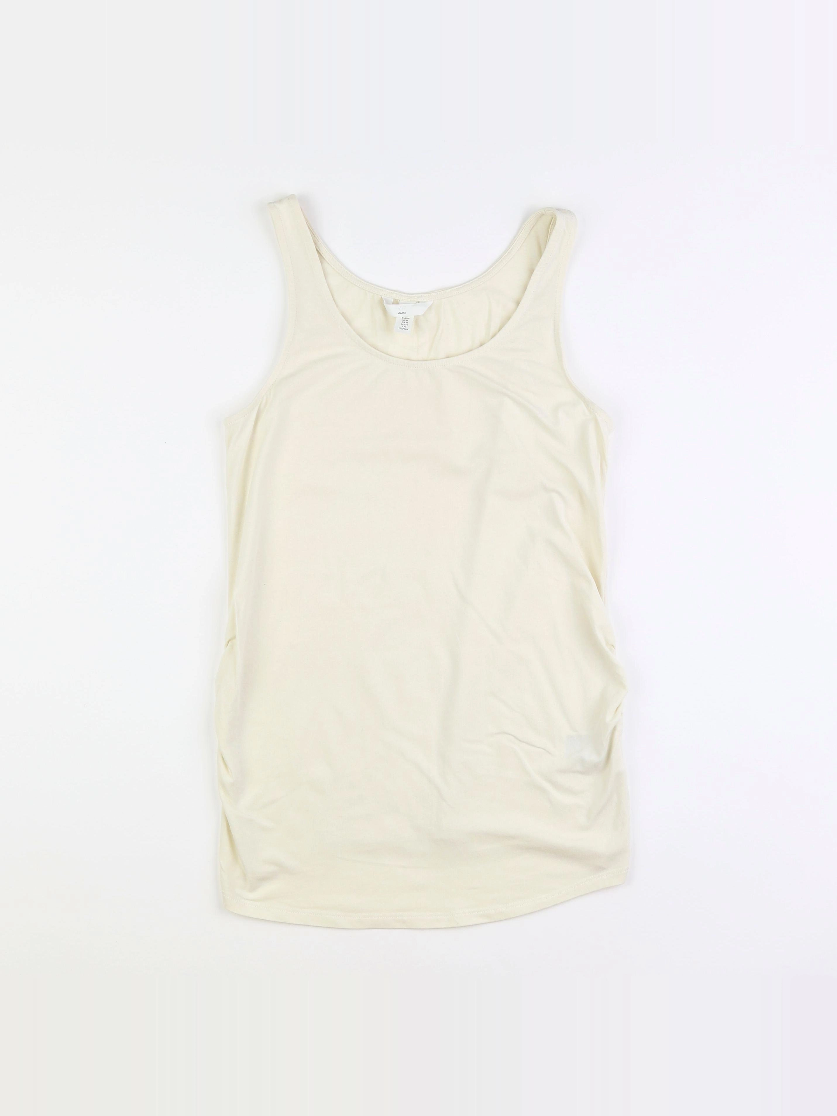 H&M - débardeur grossesse beige - 40 à 42