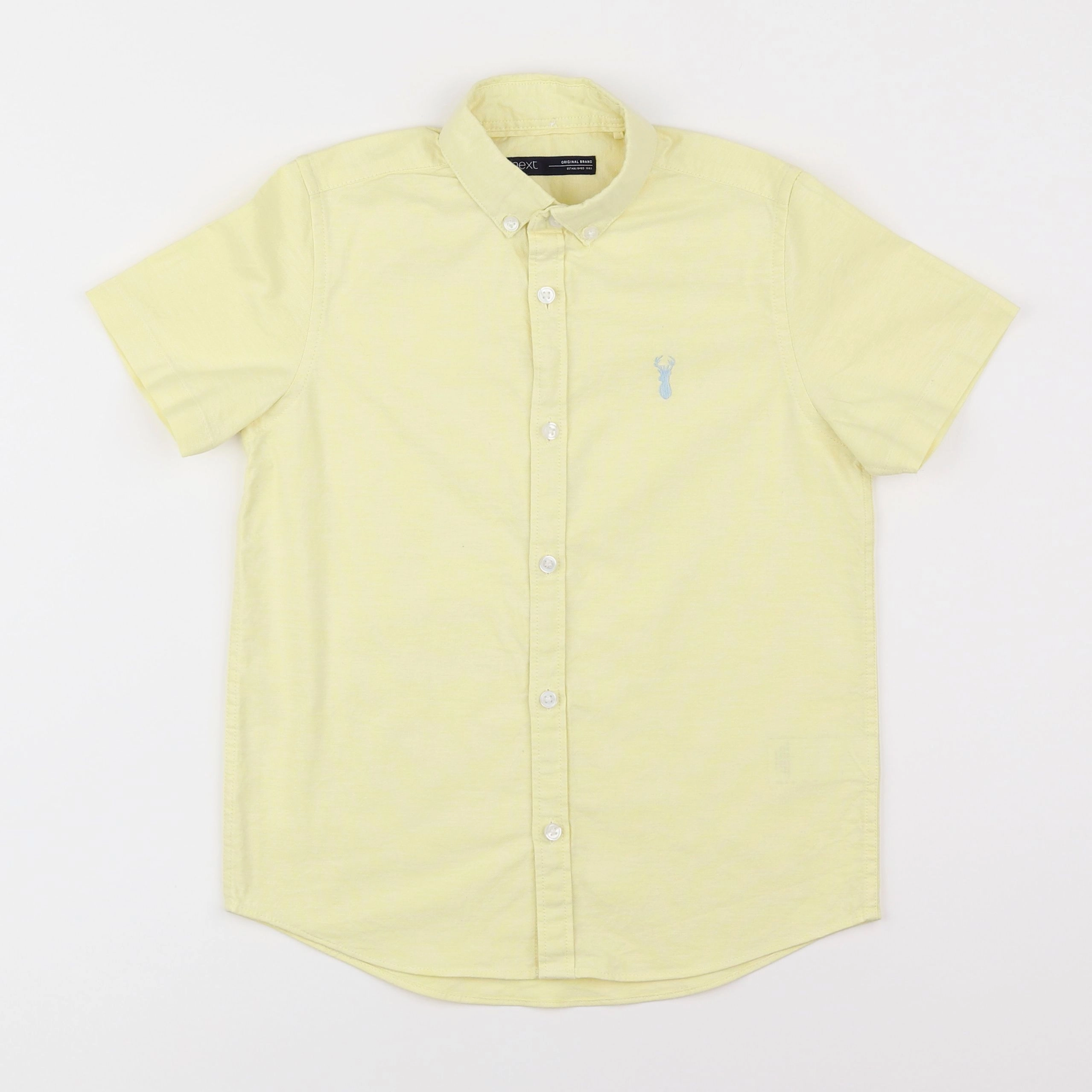 Next - chemise jaune - 7 ans