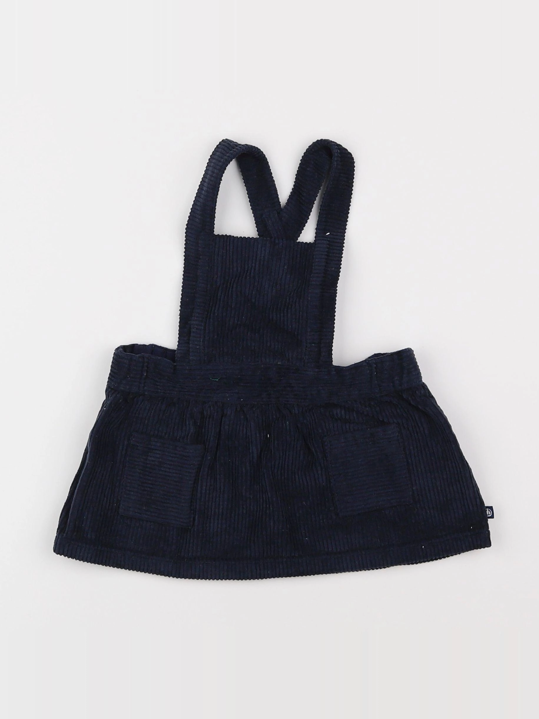 Petit Bateau - robe bleu - 6 mois