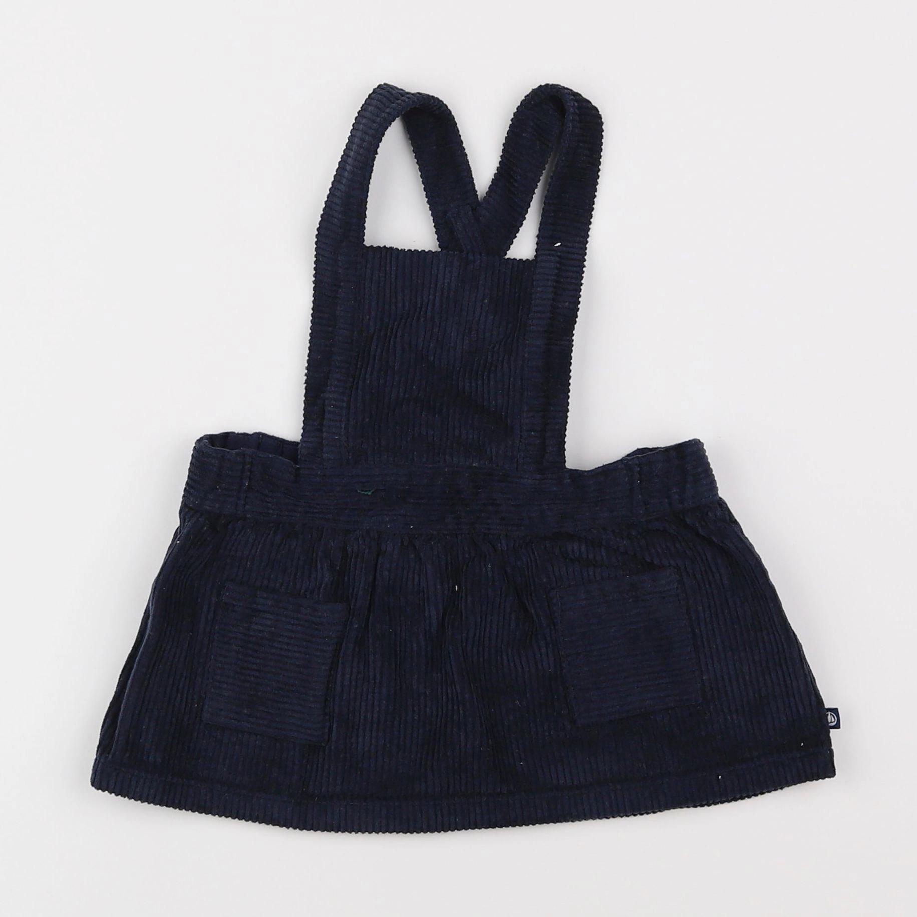 Petit Bateau - robe bleu - 6 mois